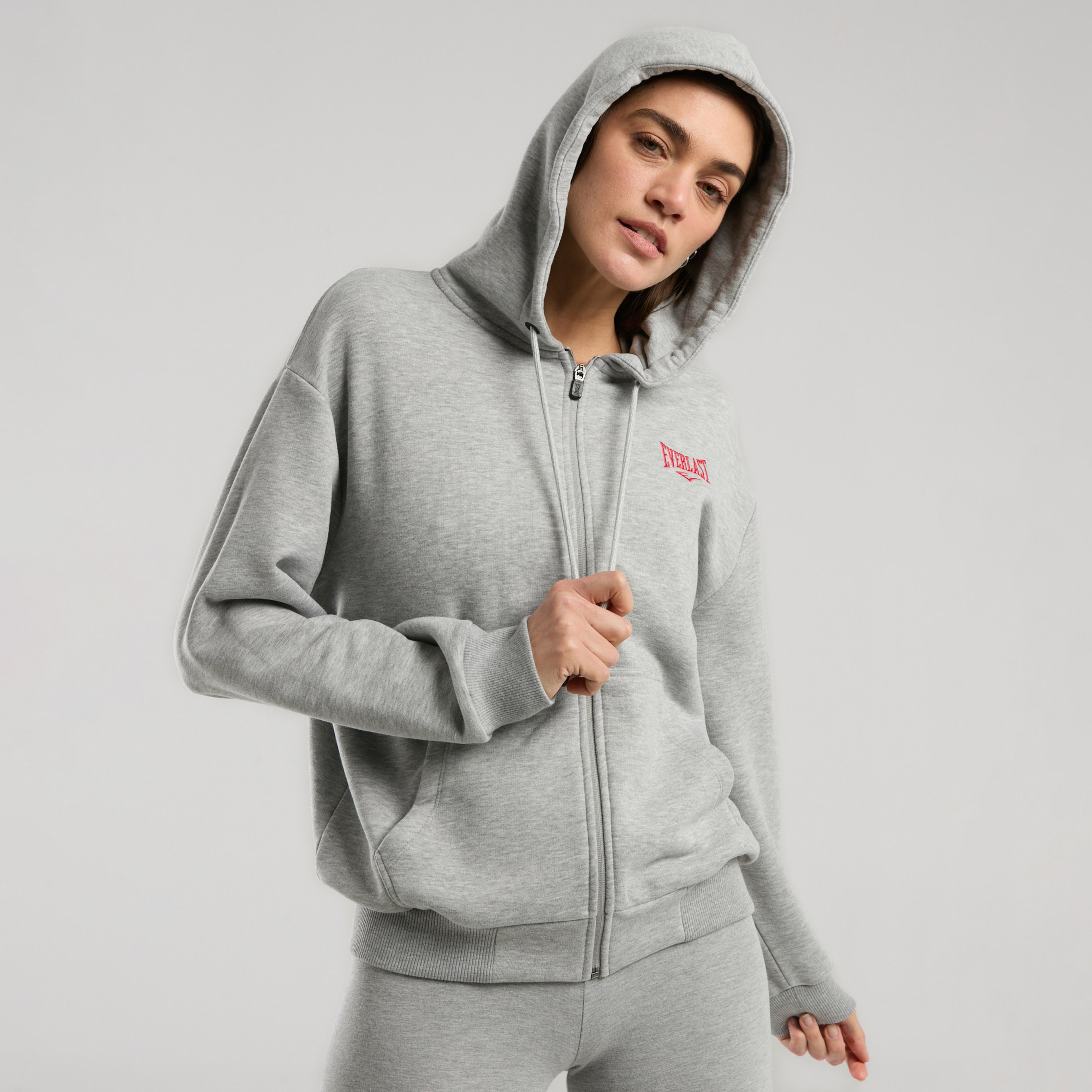 Everlast Ever Classics Kadın Gri Eşofman Üstü