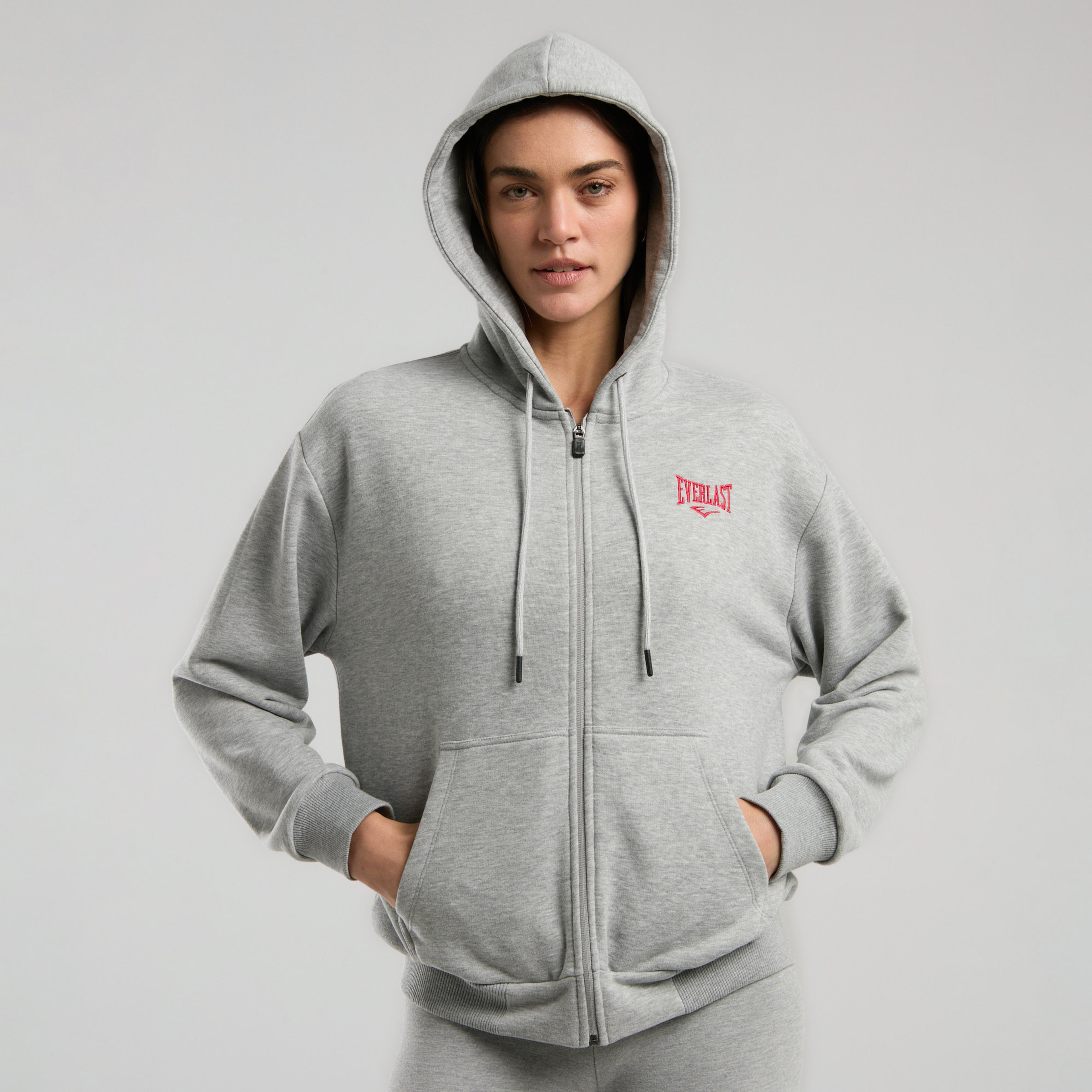 Everlast Ever Classics Kadın Gri Eşofman Üstü