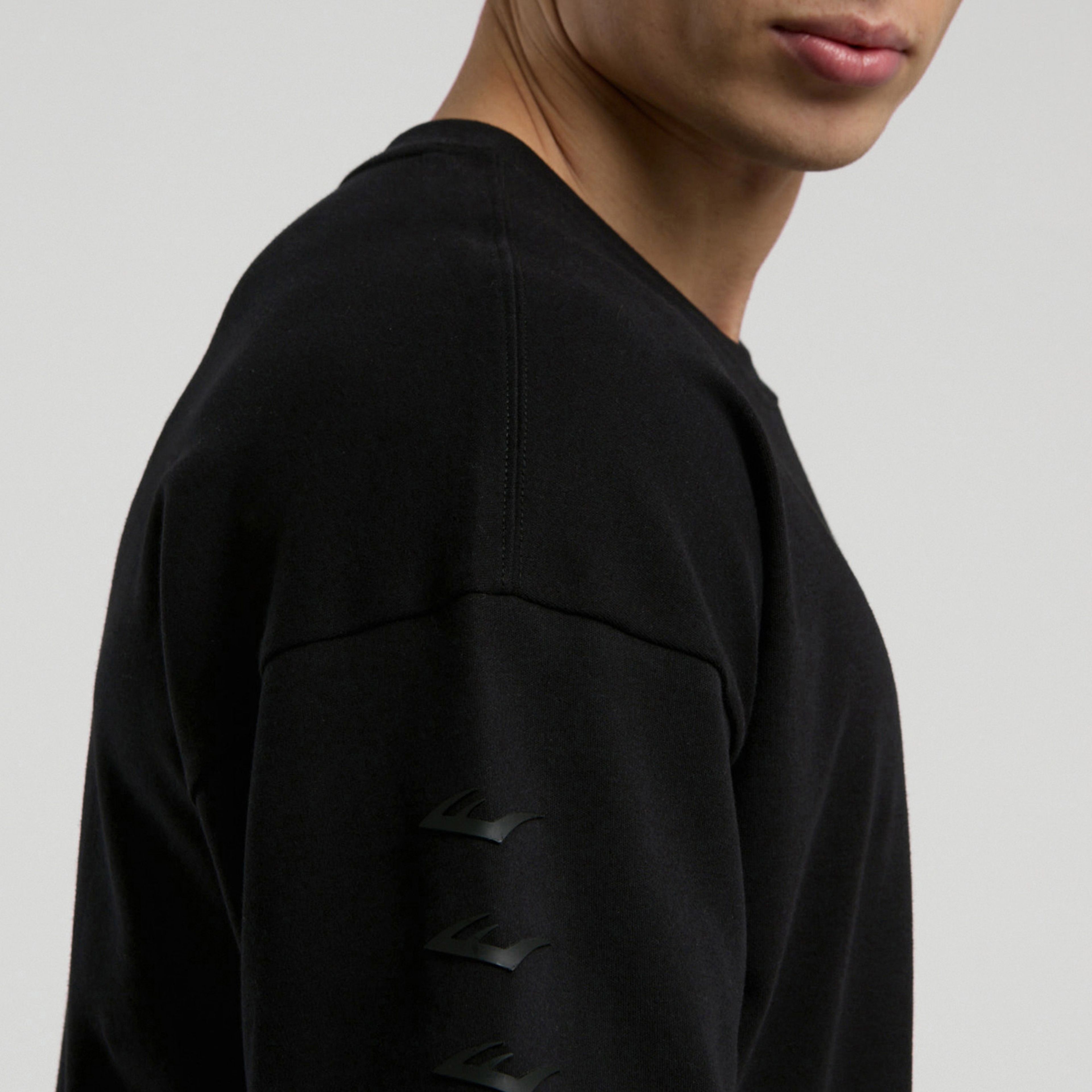 Everlast Ever Relaxed Oversize Erkek Siyah T-Shirt