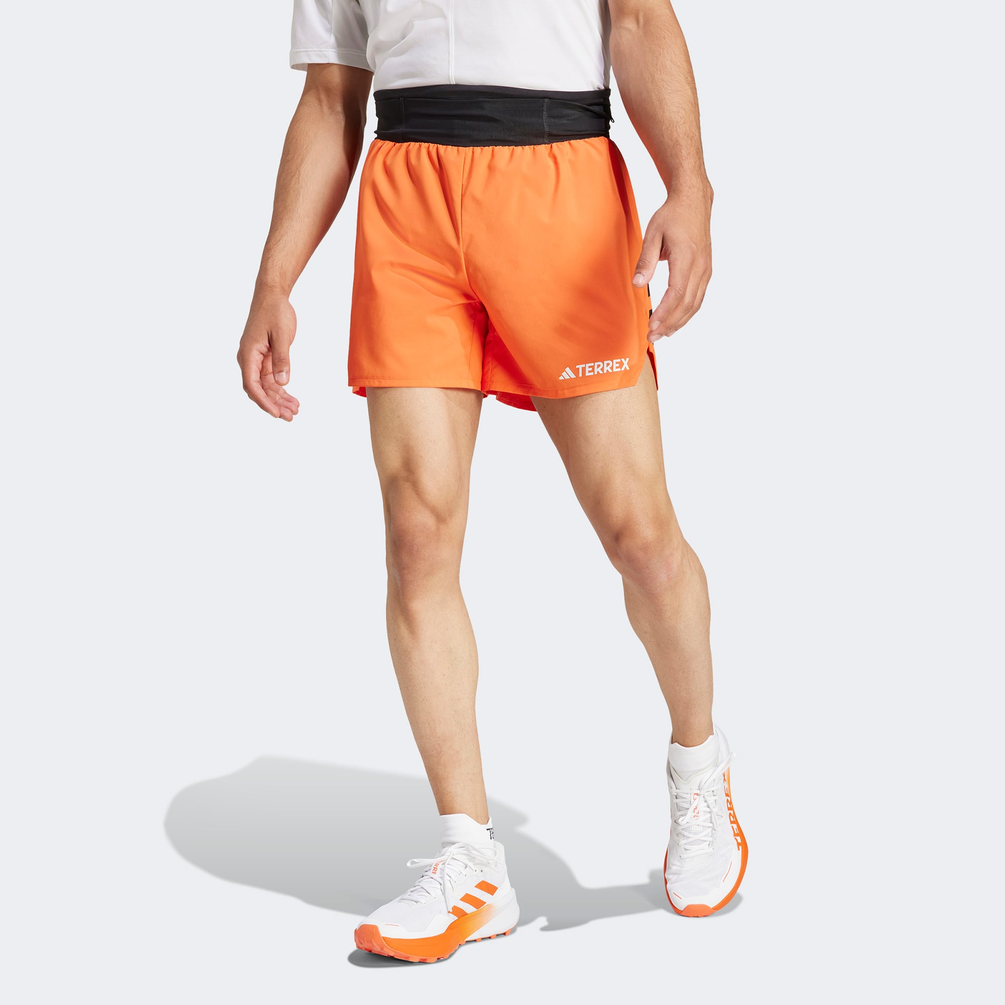 adidas Xperior Erkek Turuncu Koşu Şortu