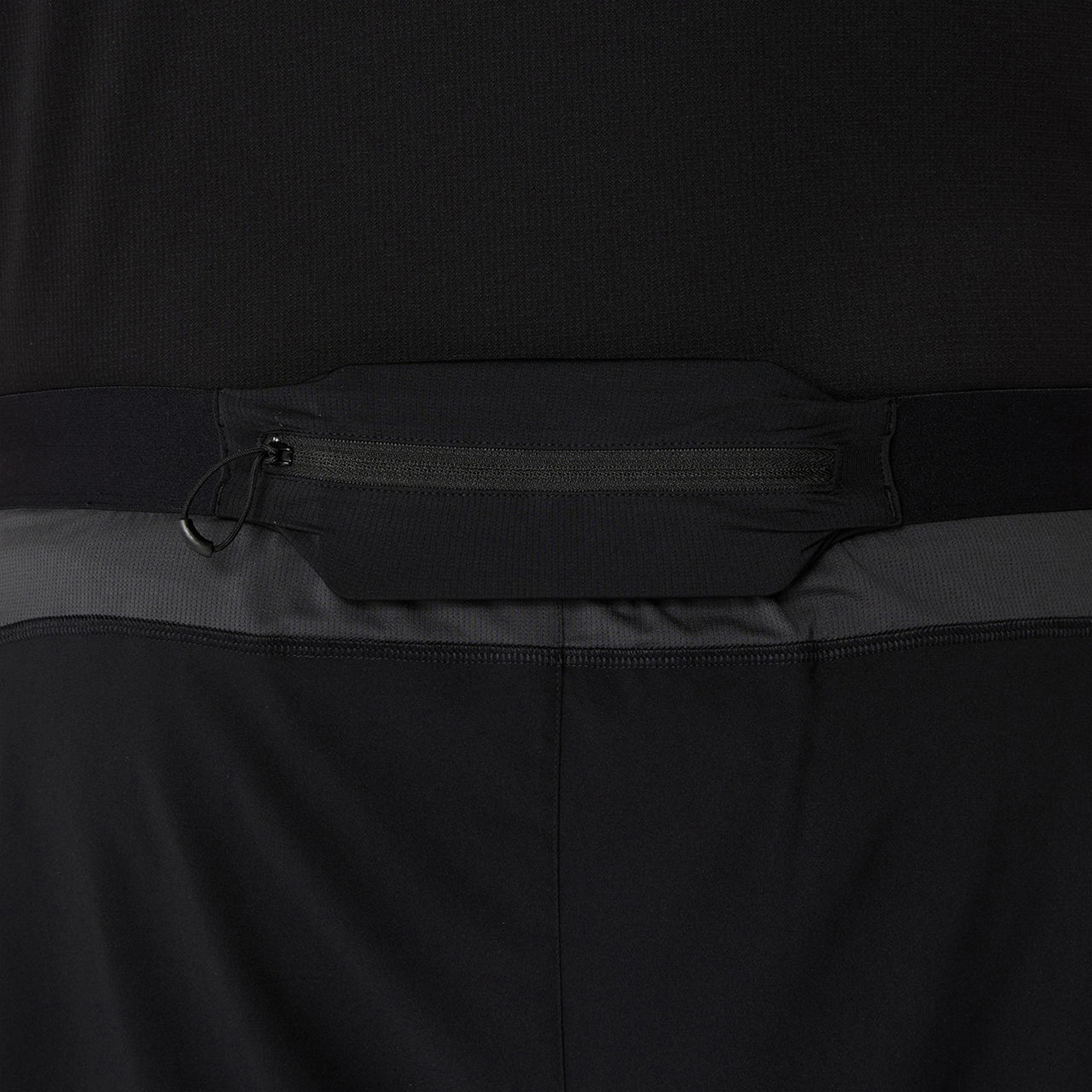 Asics Road 5 In Erkek Siyah Antrenman Şortu