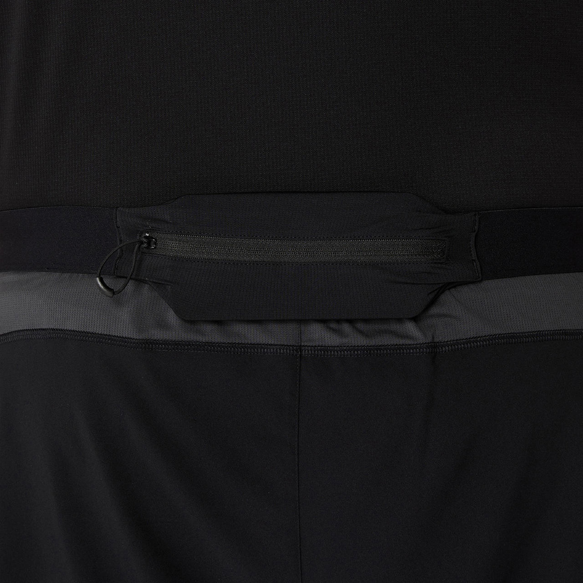 Asics Road 5 In Erkek Siyah Antrenman Şortu