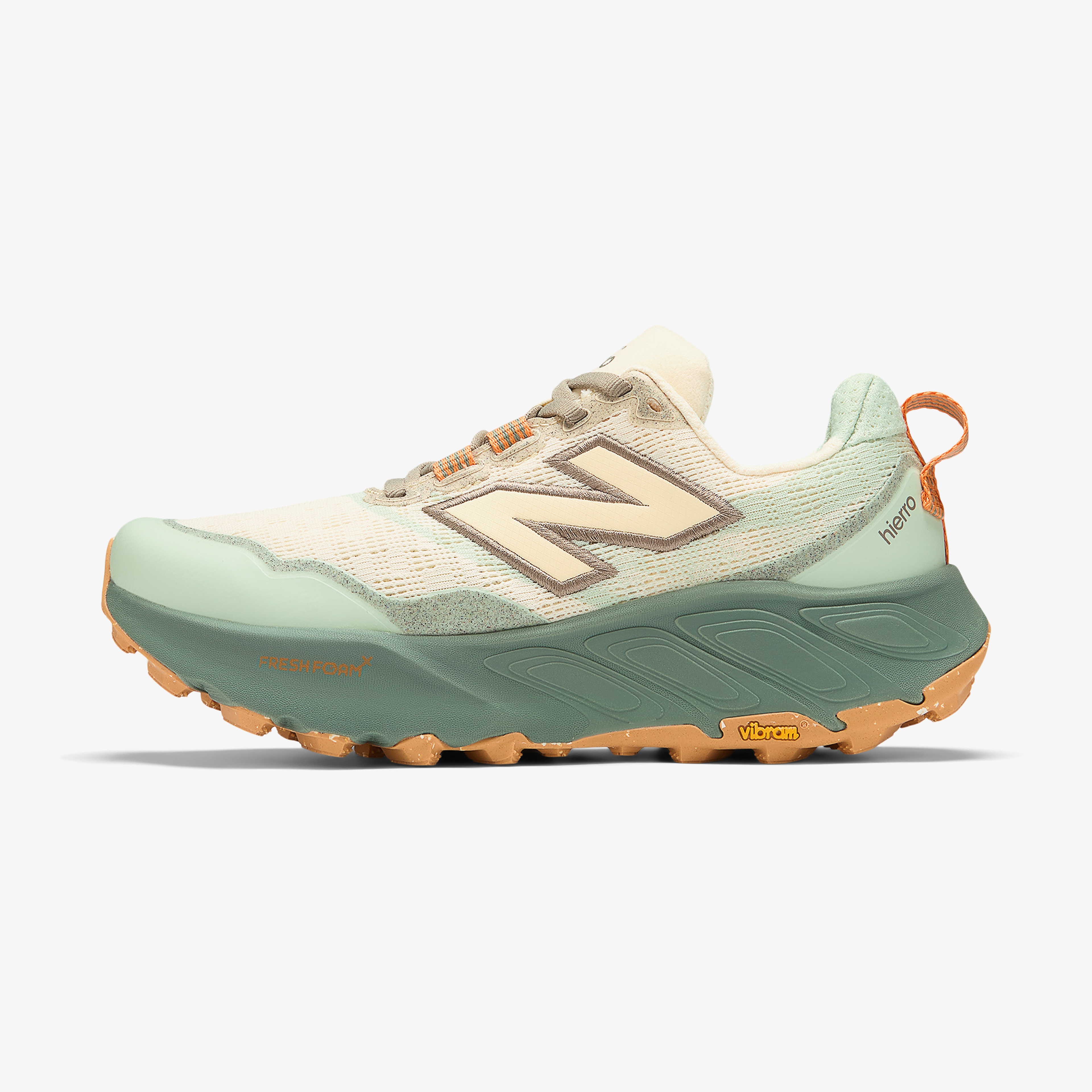 New Balance Fresh Foam X Hierro v9 Kadın Krem Koşu Ayakkabısı