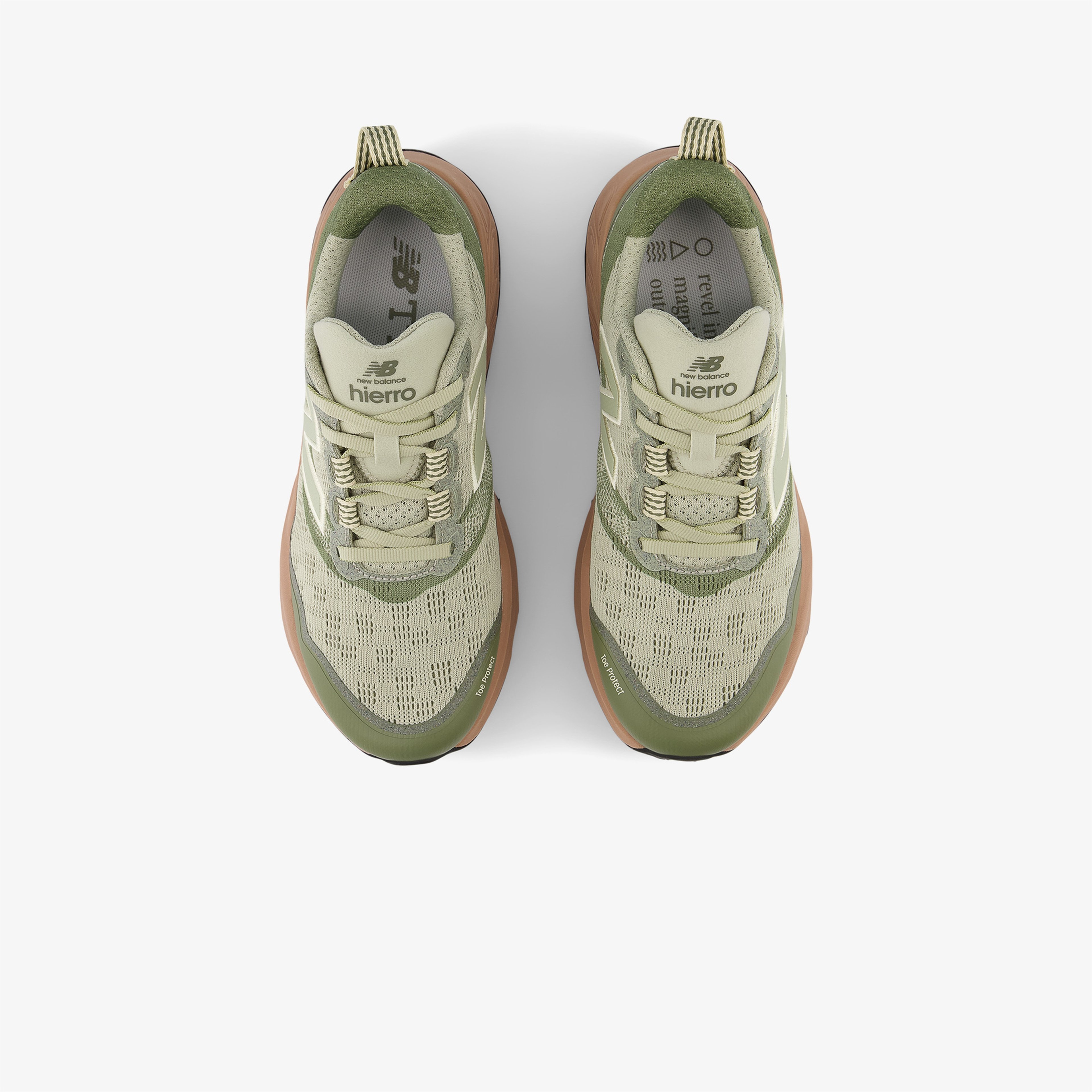 New Balance Fresh Foam X Hierro v9 Kadın Yeşil Koşu Ayakkabısı