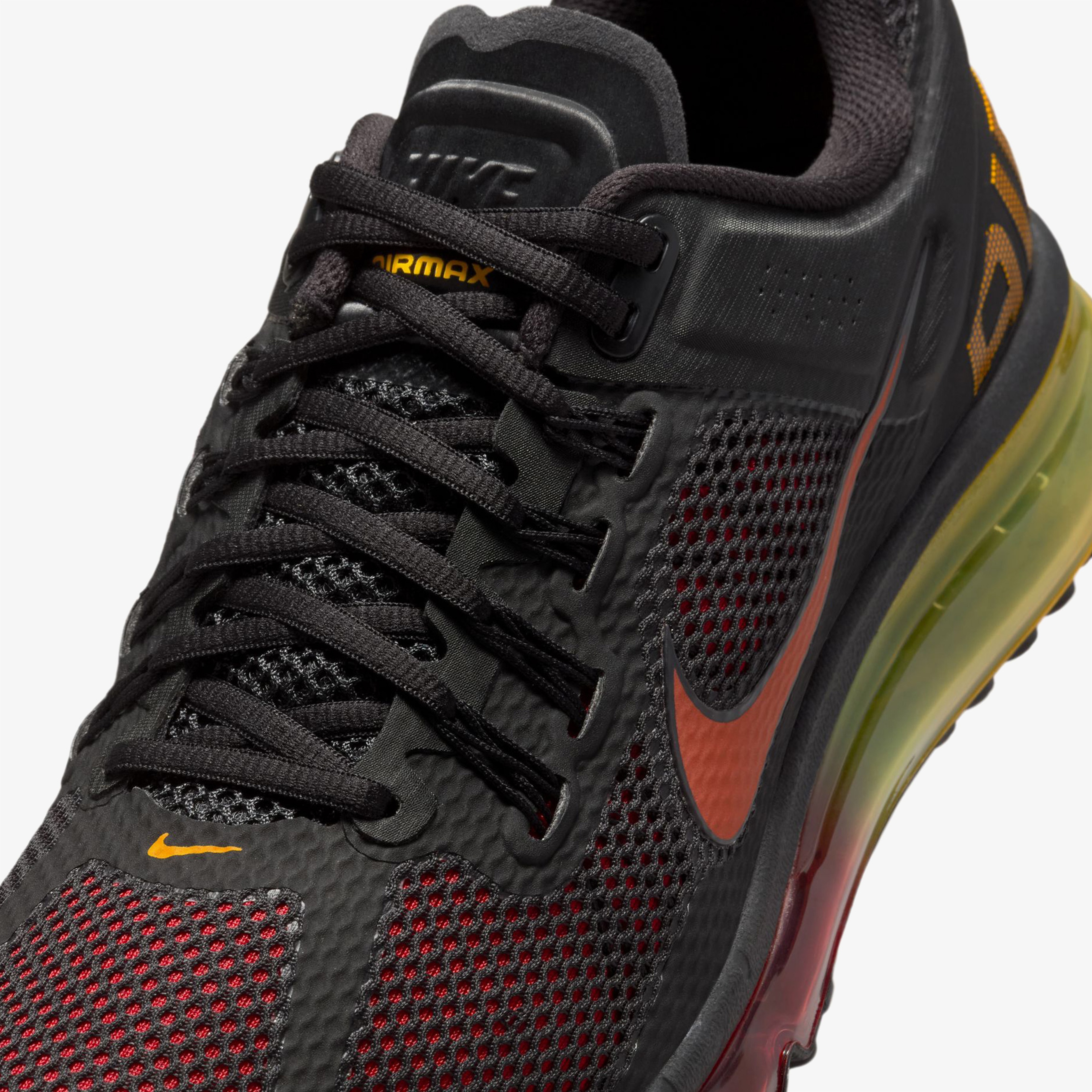 Nike Air Max 2013 Erkek Siyah Spor Ayakkabı