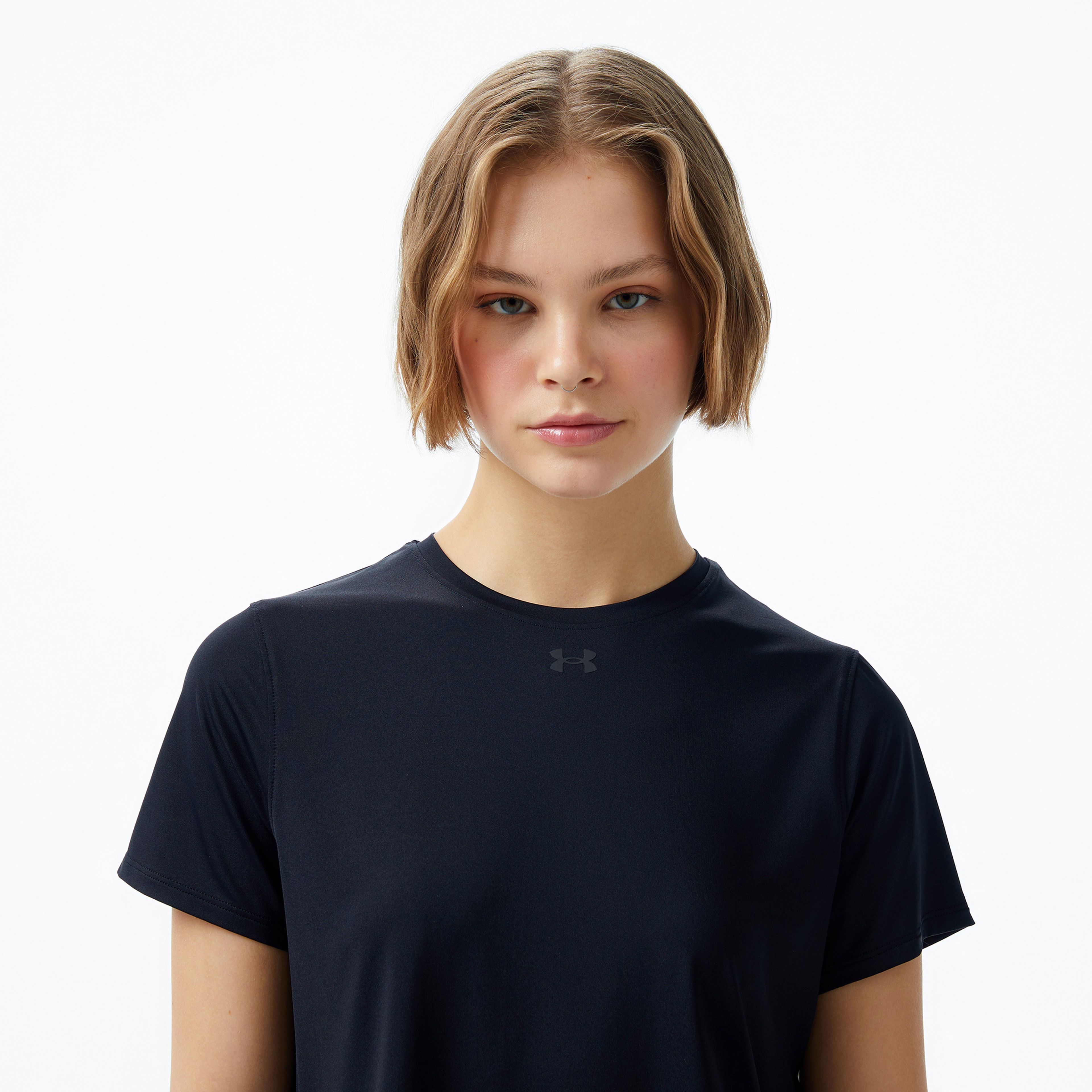 Under Armour Launch Elite Kadın Siyah T-Shirt