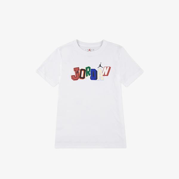 Jordan Jdb Signature Ss Çocuk Beyaz T-Shirt