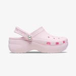 Crocs Classic Platform Pearl Clog Kadın Pembe Terlik