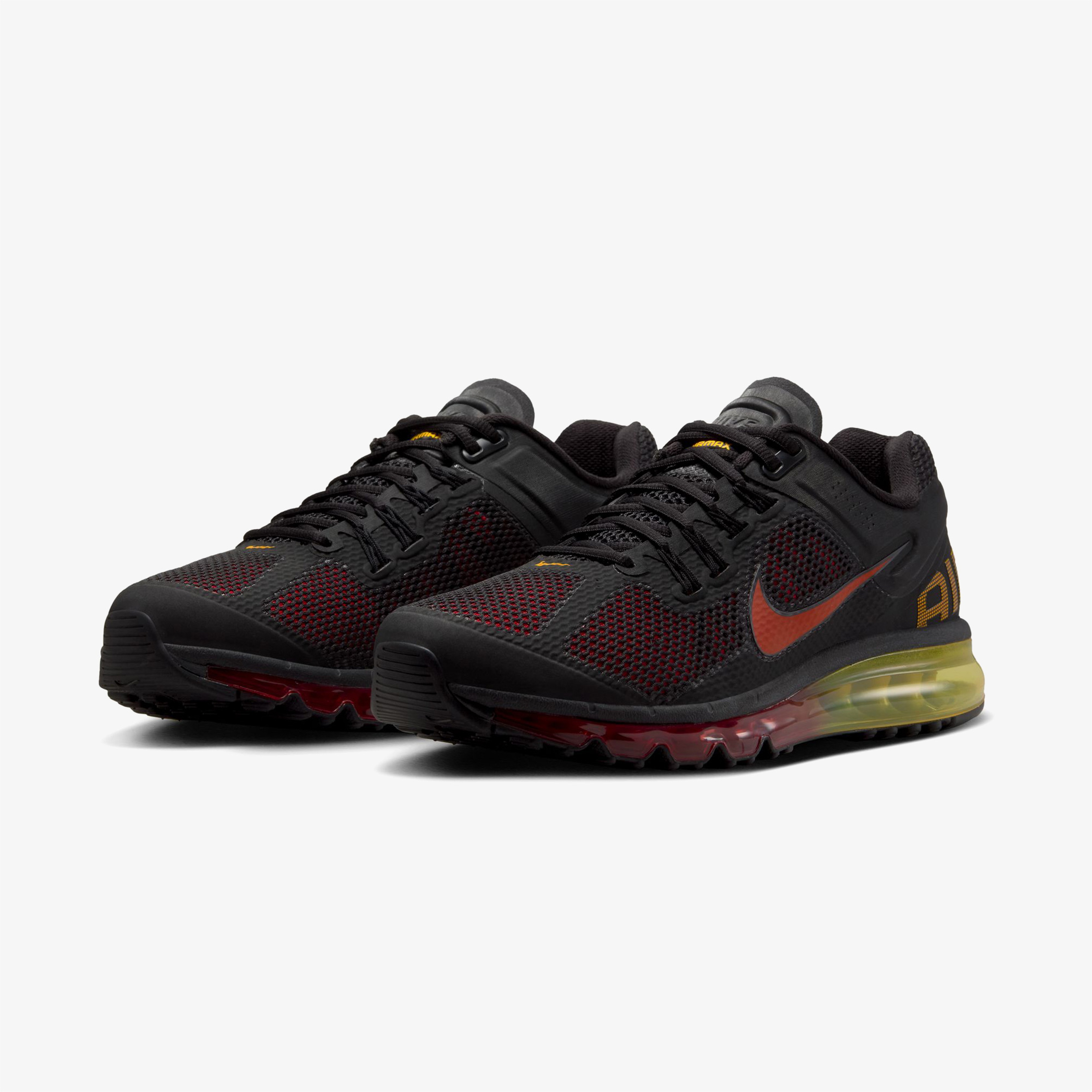 Nike Air Max 2013 Erkek Siyah Spor Ayakkabı