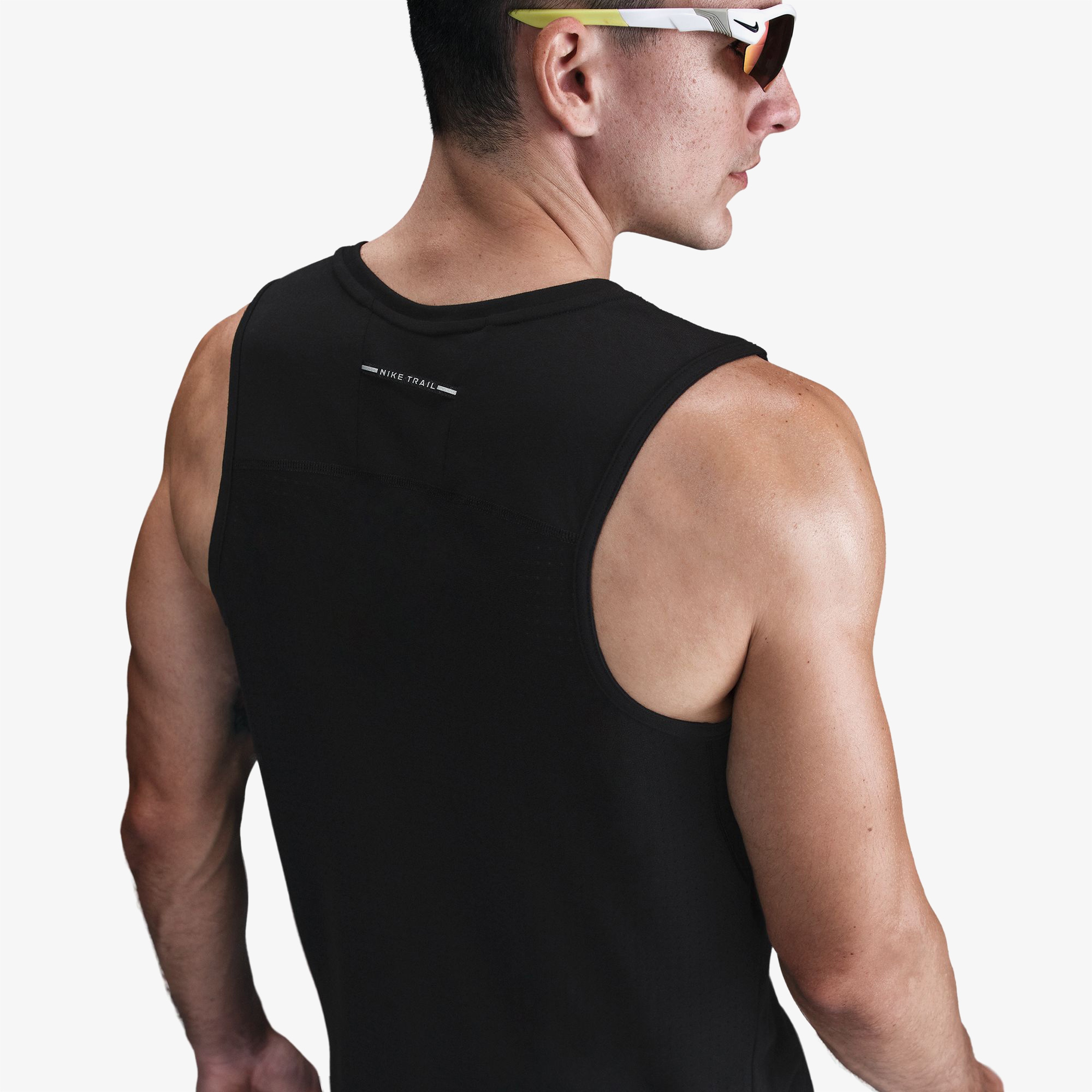 Nike Solar Chase Dri-FIT ADV Running Erkek Siyah Koşu T-Shirt