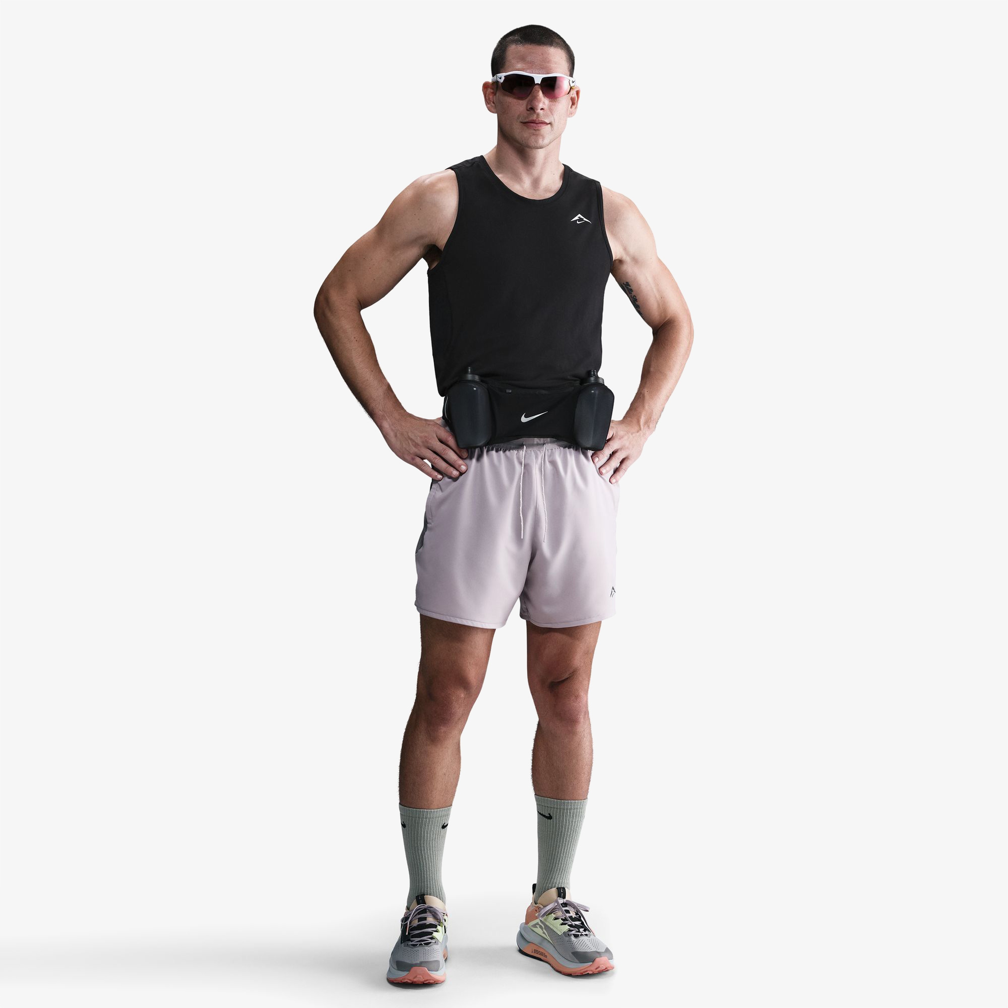 Nike Solar Chase Dri-FIT ADV Running Erkek Siyah Koşu T-Shirt