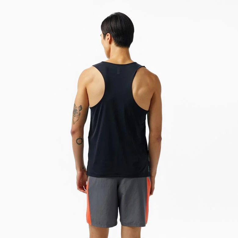 Under Armour Launch Elite Singlet Erkek Siyah Atlet