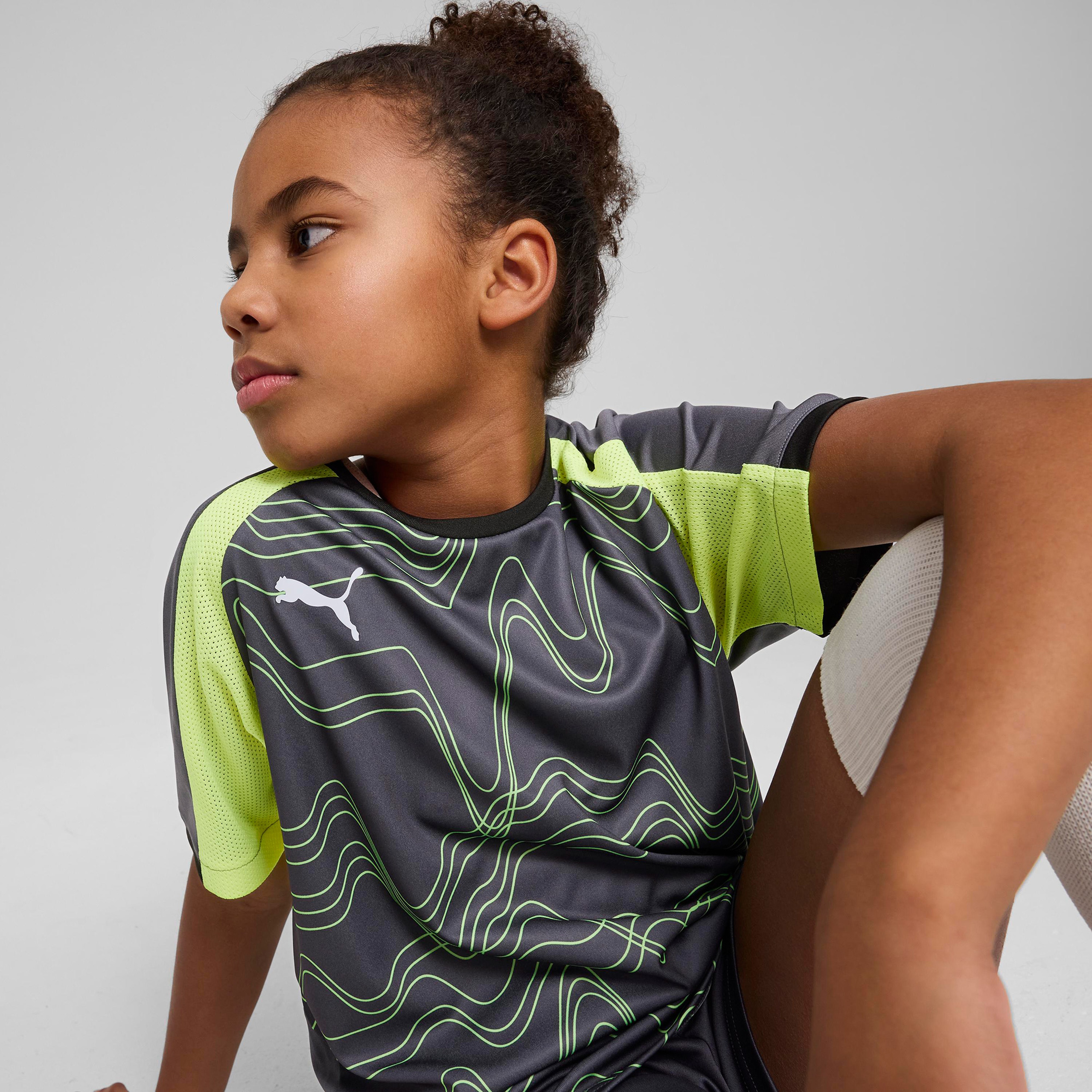 Puma Individualliga Graphic Çocuk Gri Forma