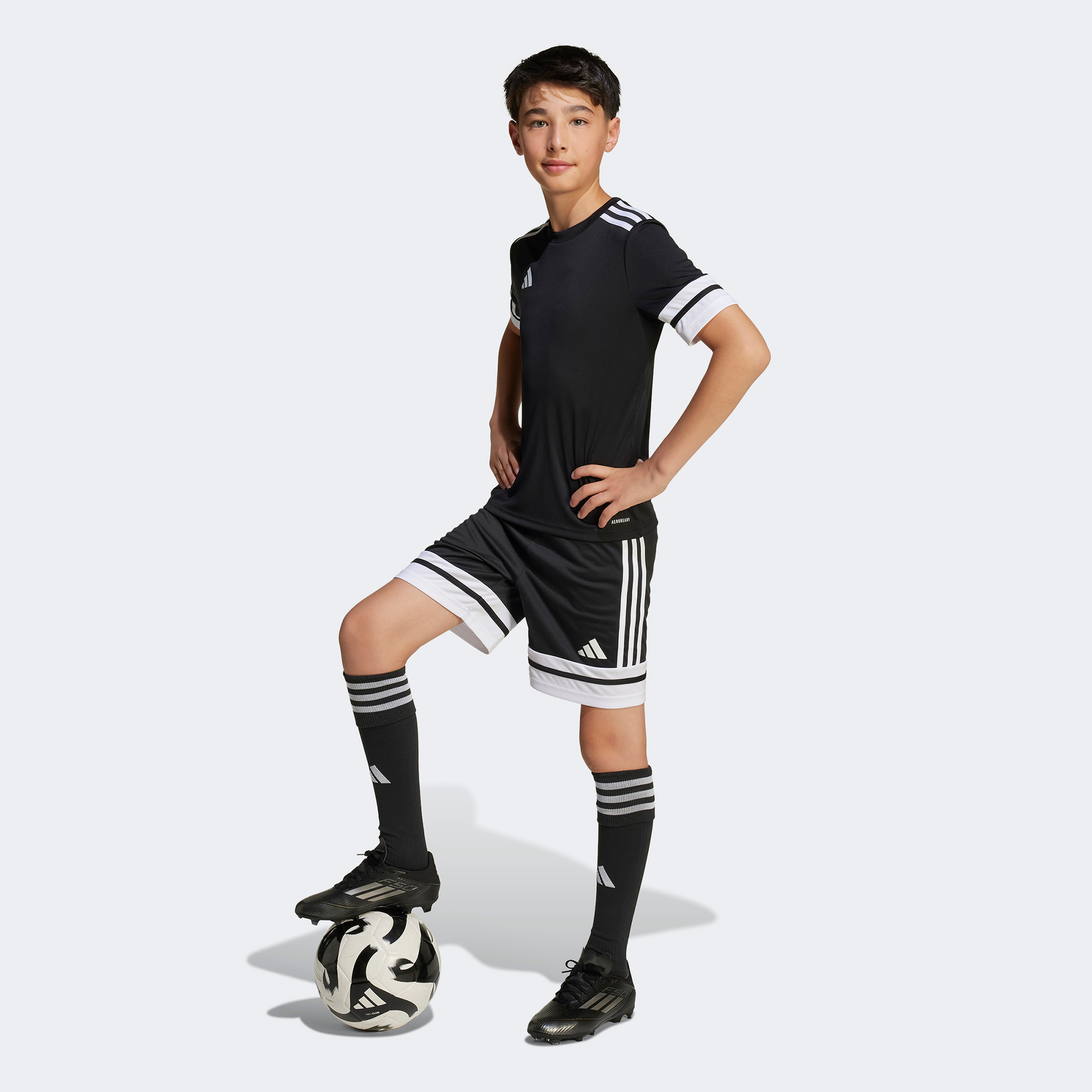 adidas Squadra 25 Çocuk Siyah Futbol Forması