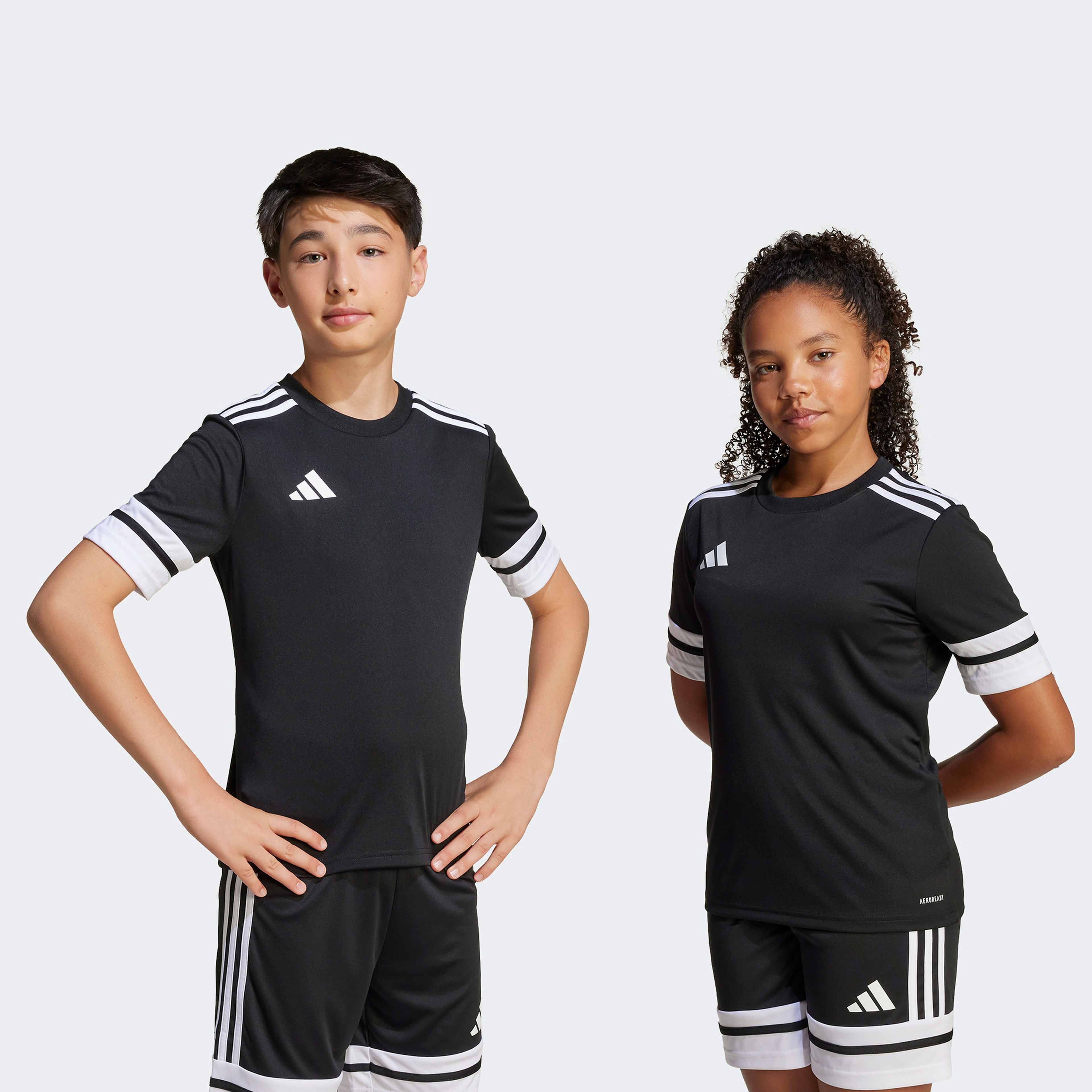 adidas Squadra 25 Çocuk Siyah Futbol Forması
