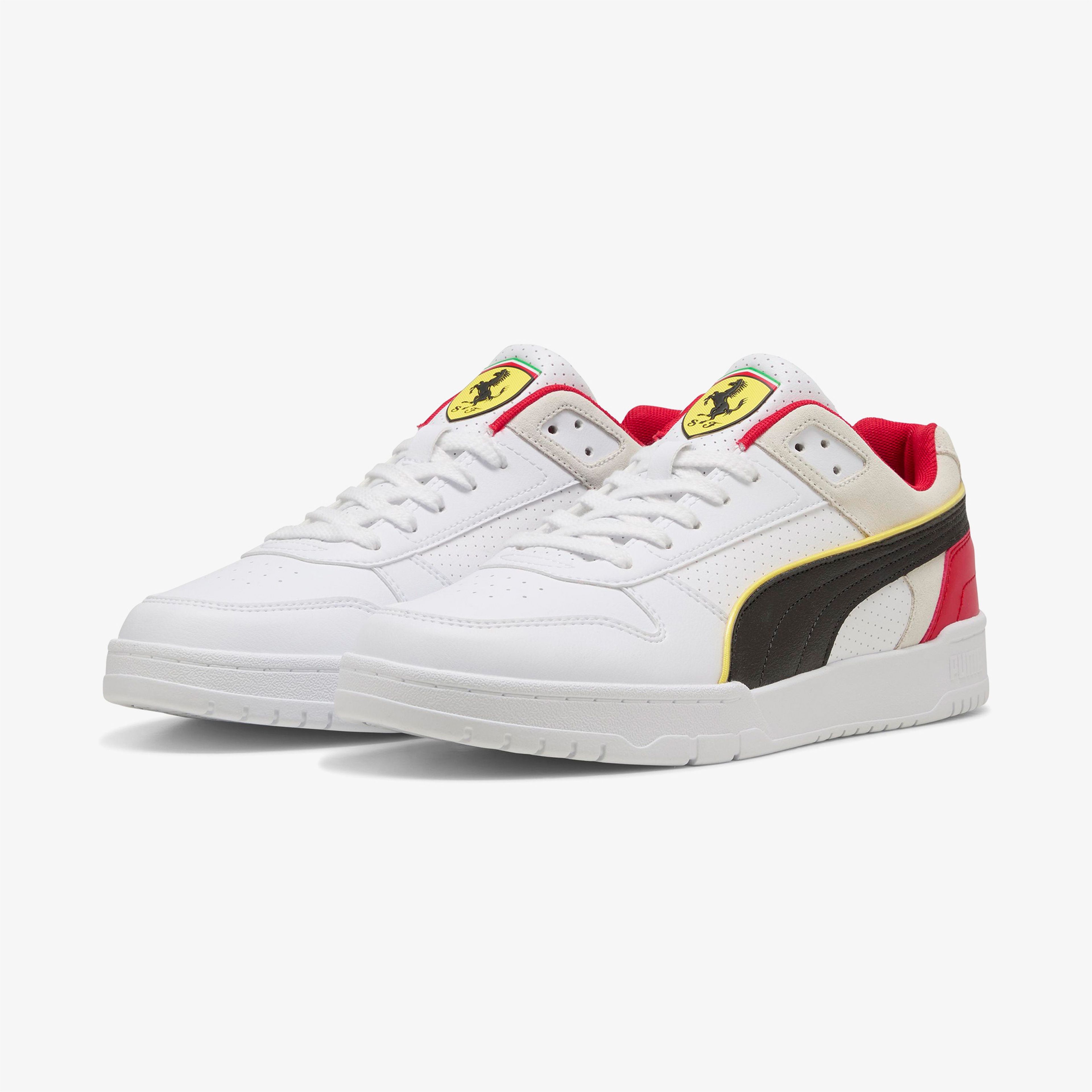Puma Ferrari Rbd Game Low Erkek Beyaz Spor Ayakkabı
