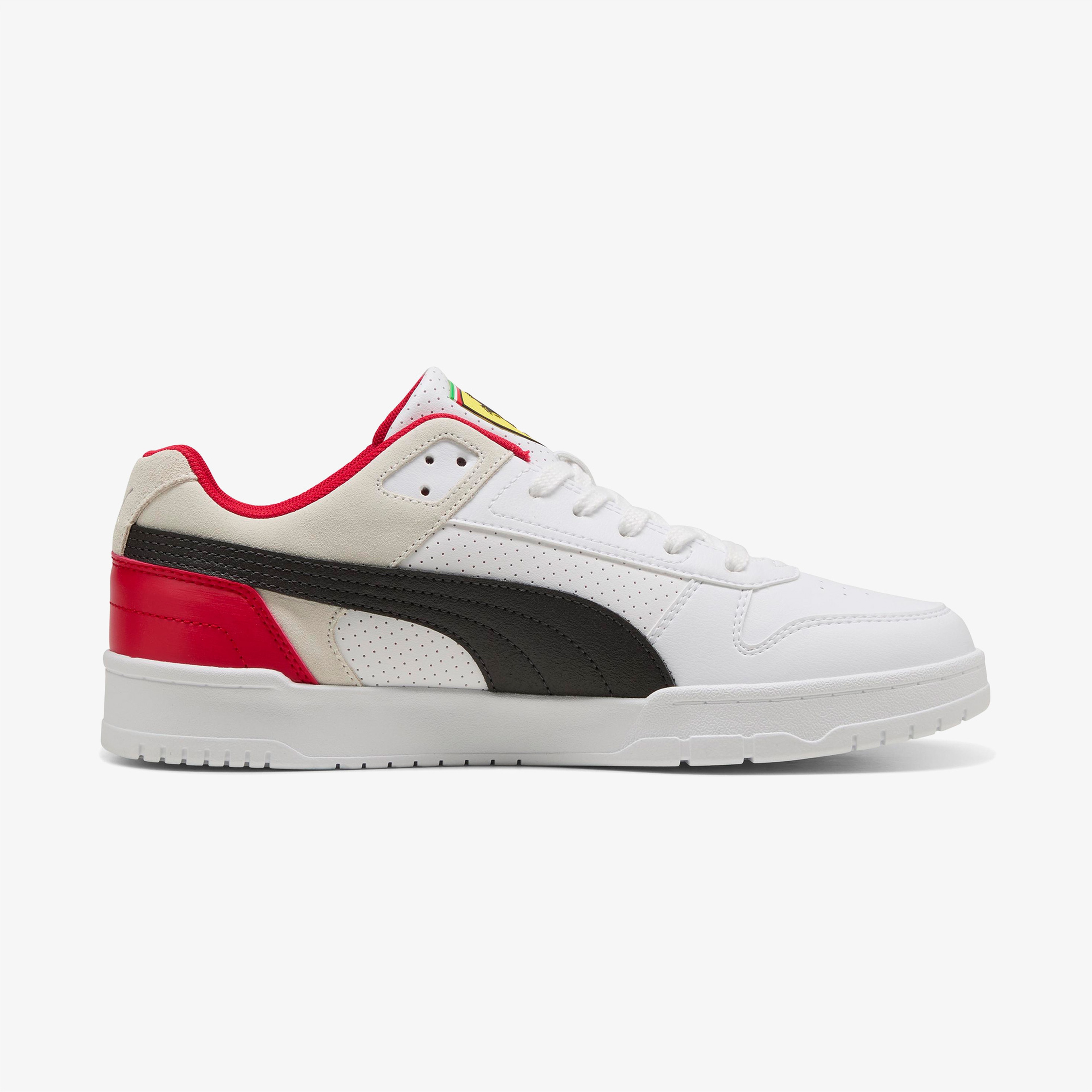Puma Ferrari Rbd Game Low Erkek Beyaz Spor Ayakkabı