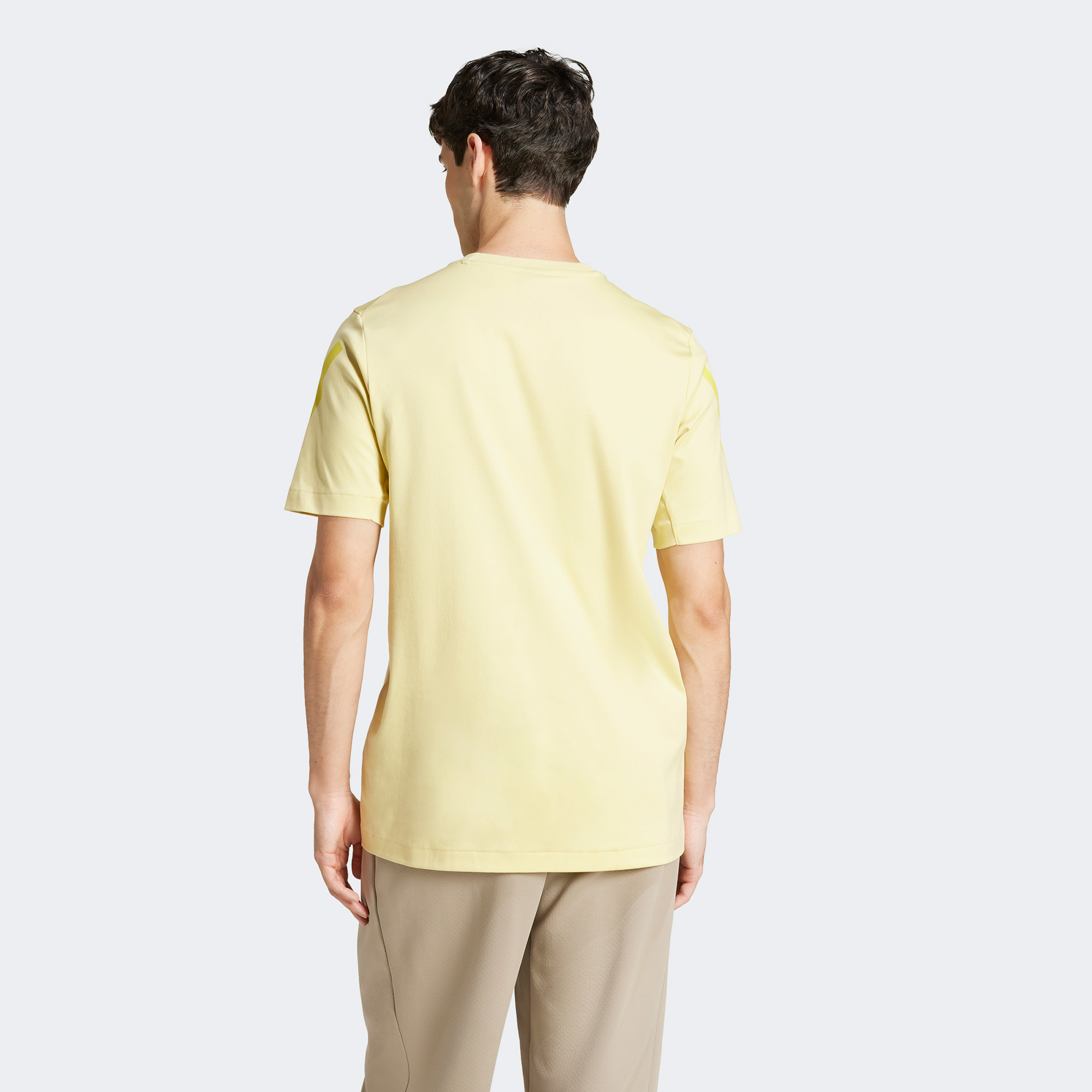 Adidas Erkek Sarı T-Shirt