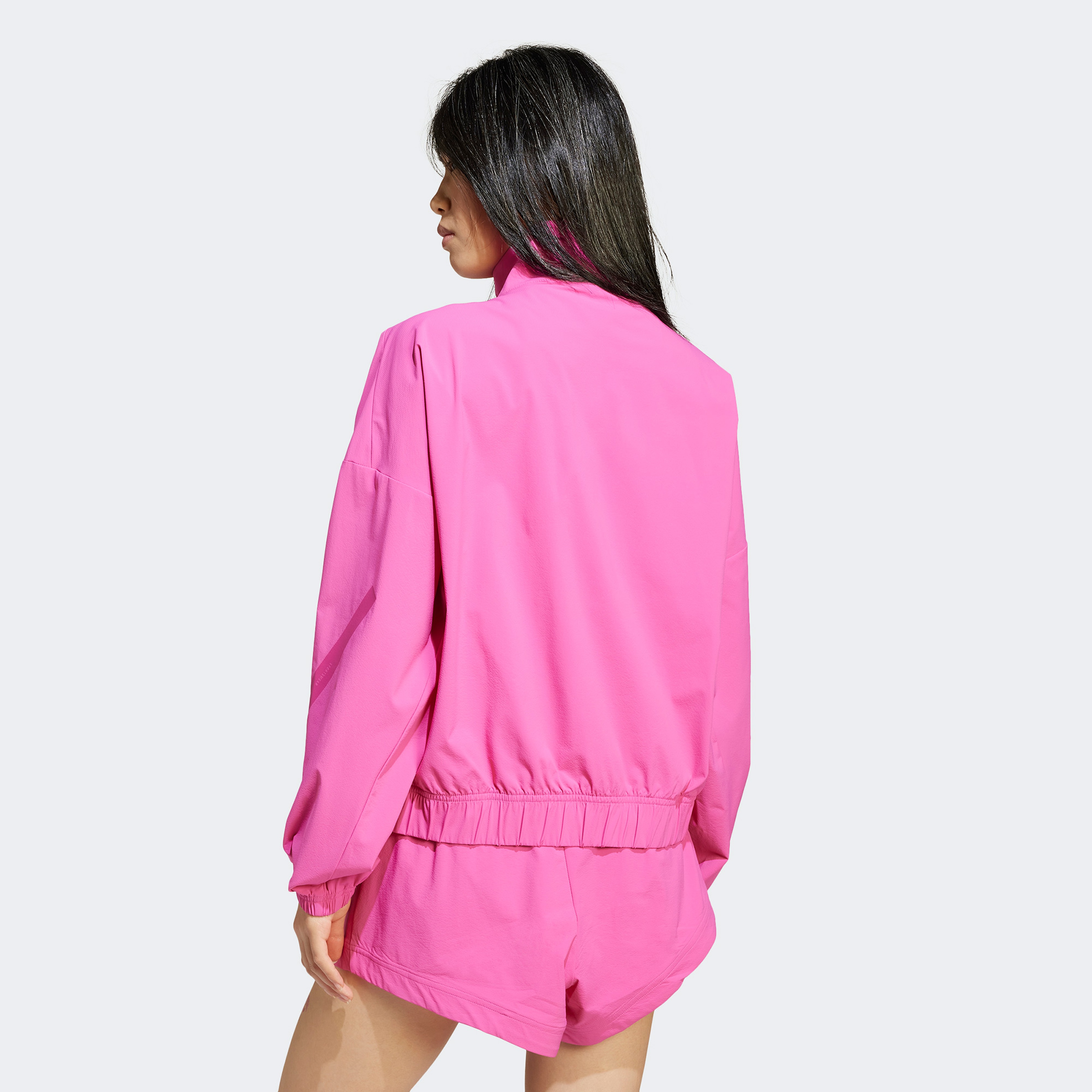 adidas Z.N.E. Woven Tam Boy Kadın Pembe Eşofman Üstü