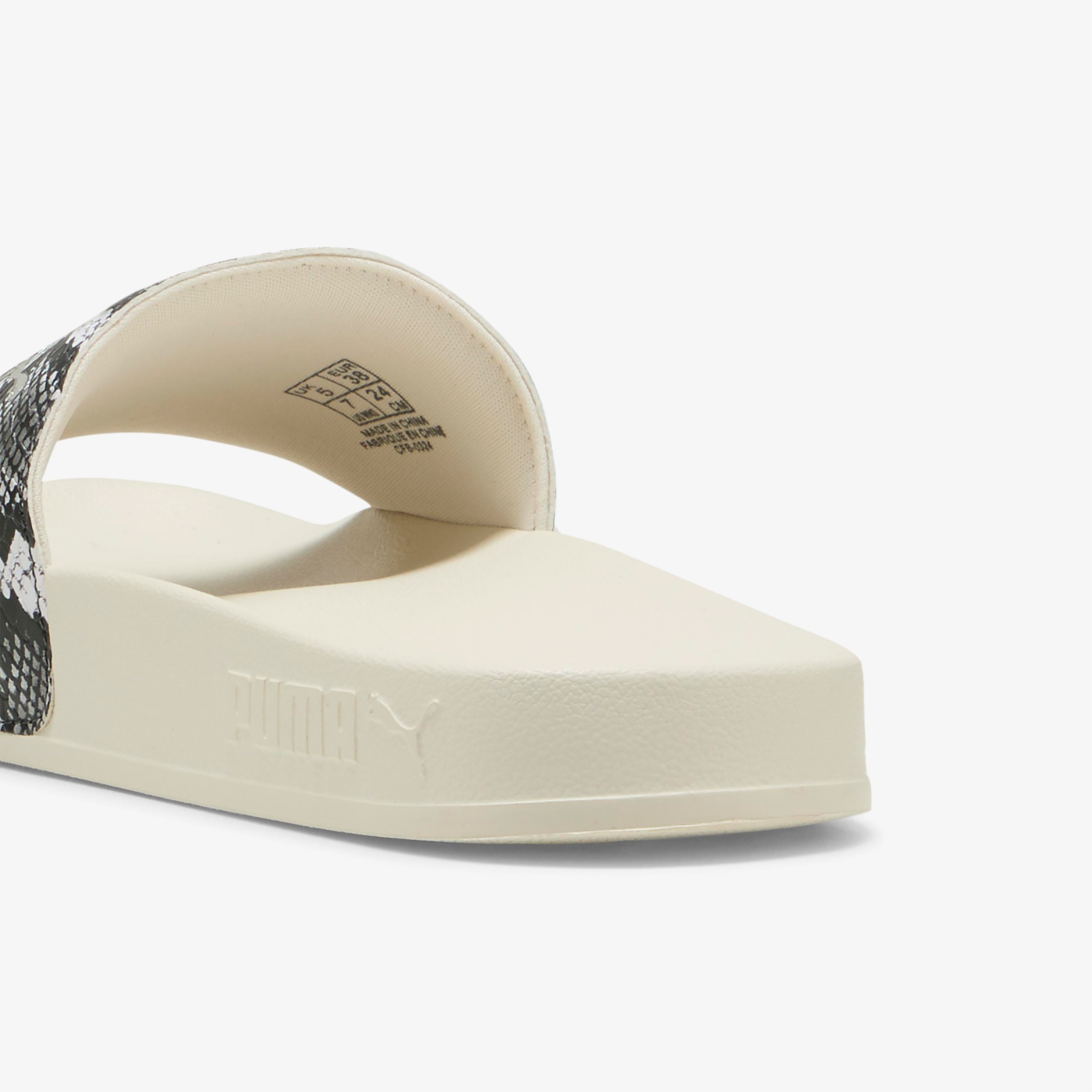 Puma Leadcat 2 0 Snake Chic Kadın Krem Terlik