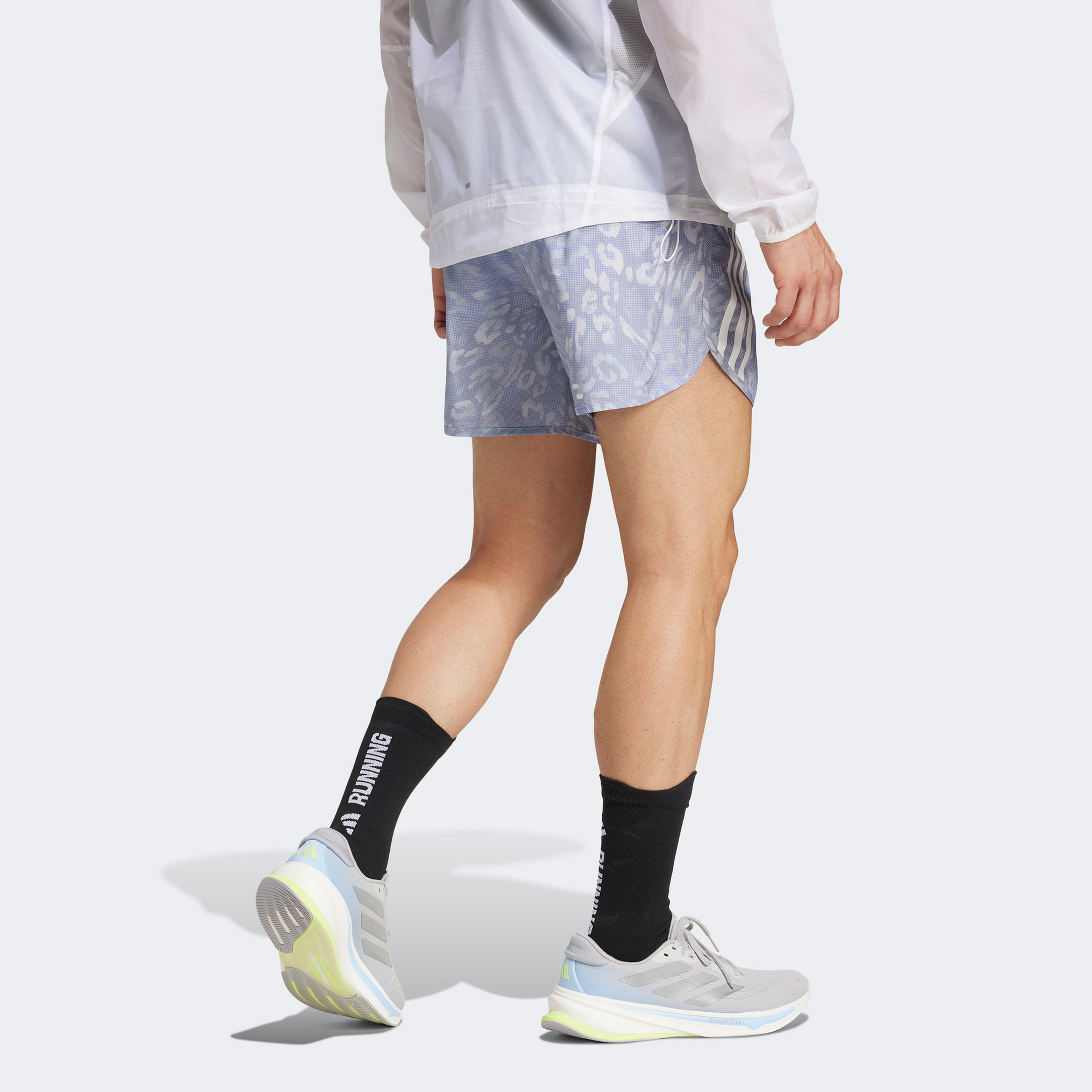 adidas Otr E Aop Sho Erkek Gri Koşu Şortu