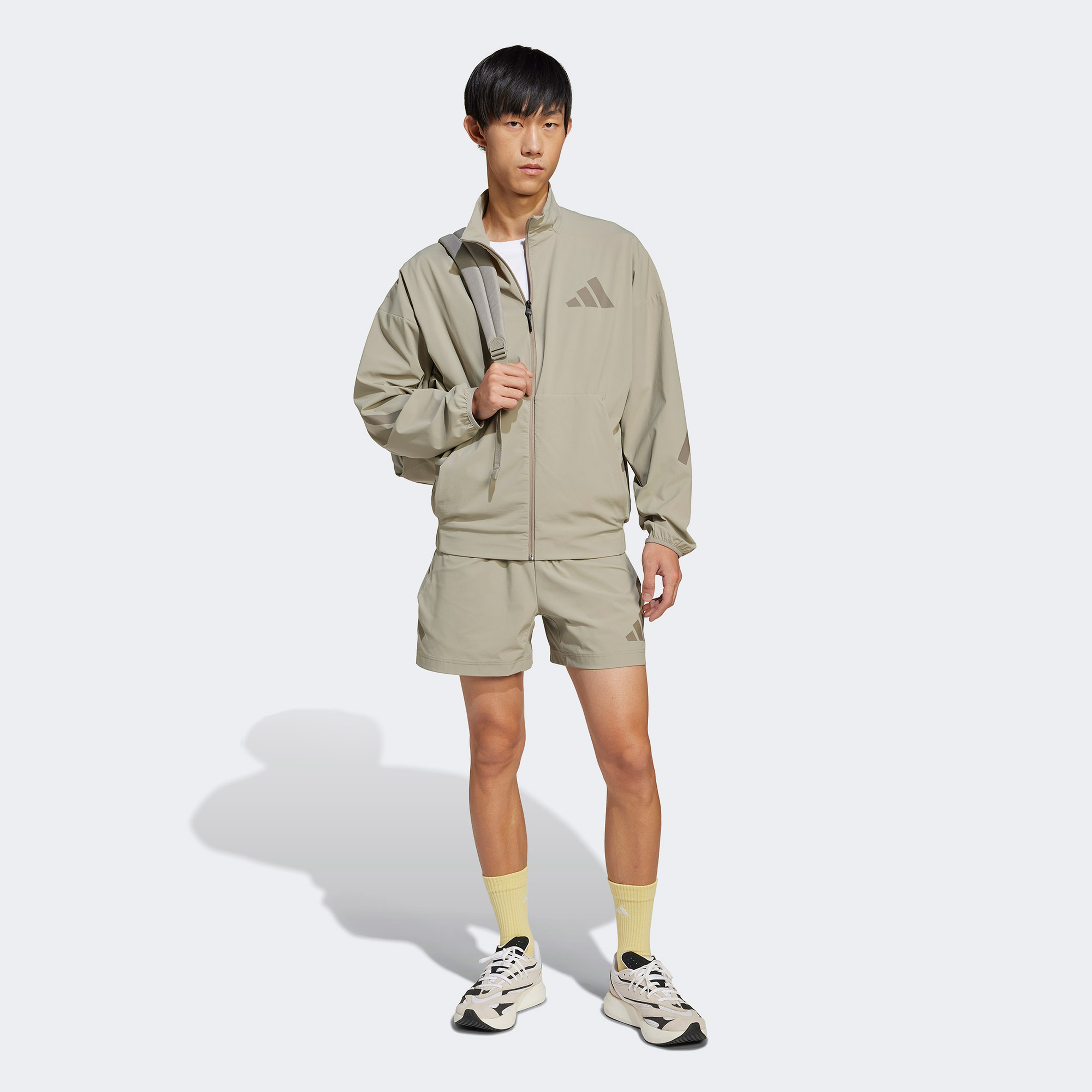 adidas Z.N.E. Woven Erkek Bej Şort