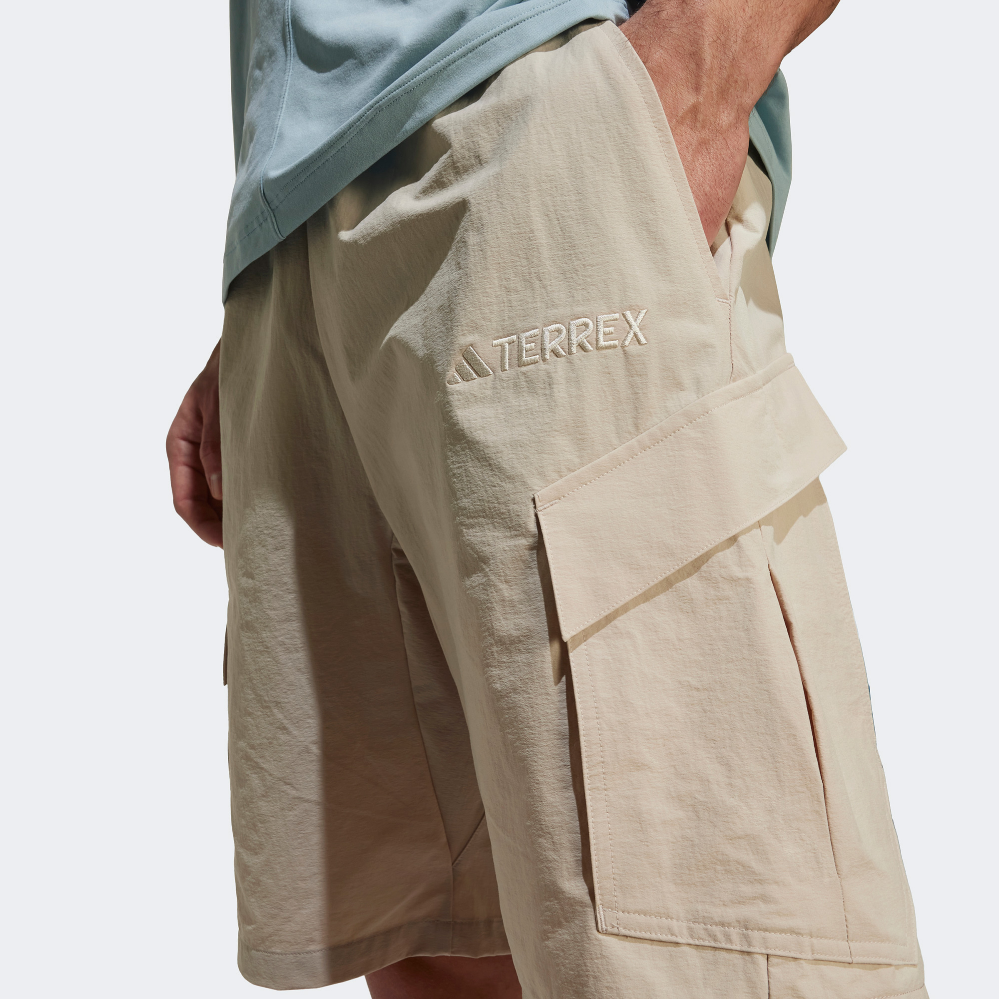 adidas Terrex Xploric Cargo Erkek Bej Şort