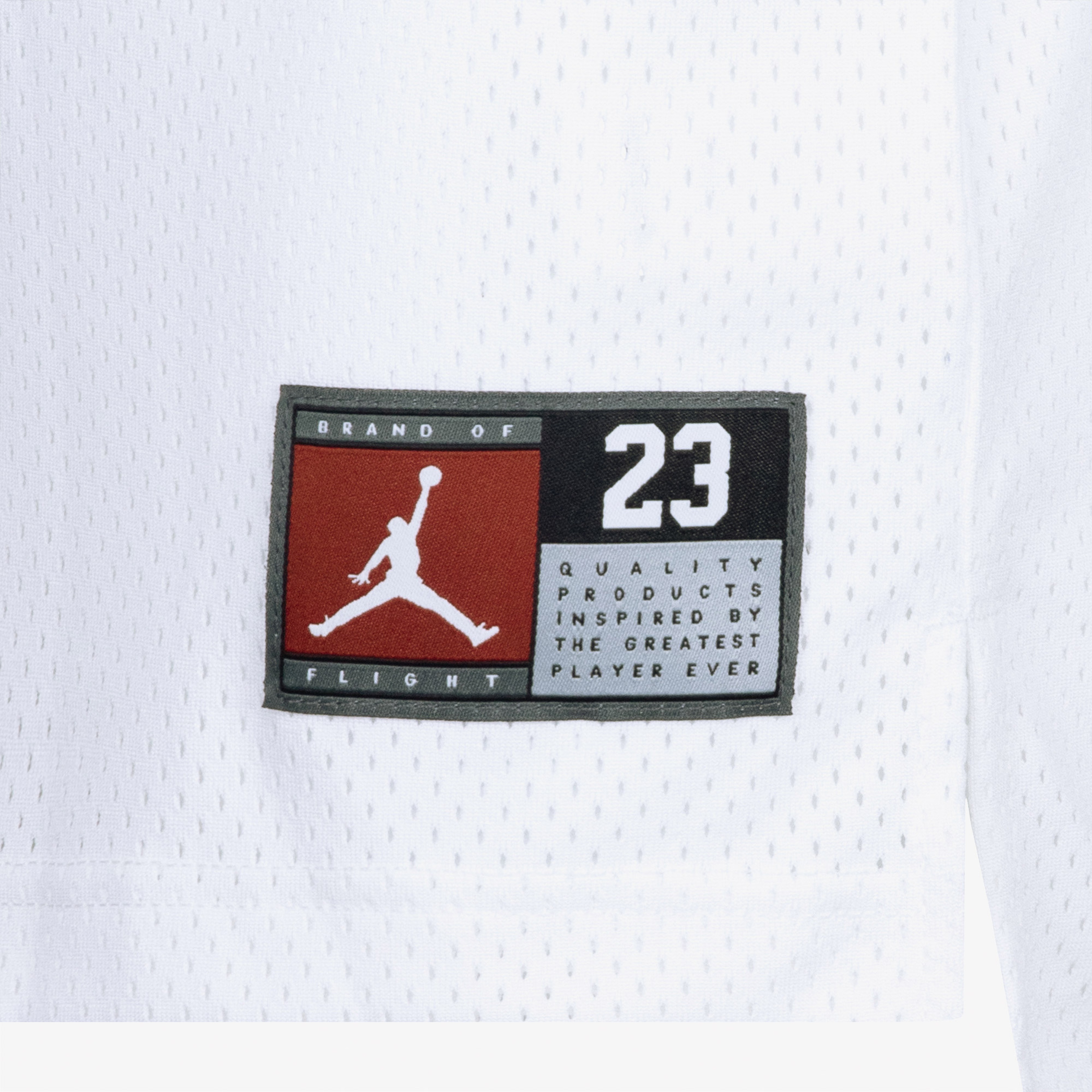 Jordan 23 Jersey Çocuk Beyaz Basketbol Forması