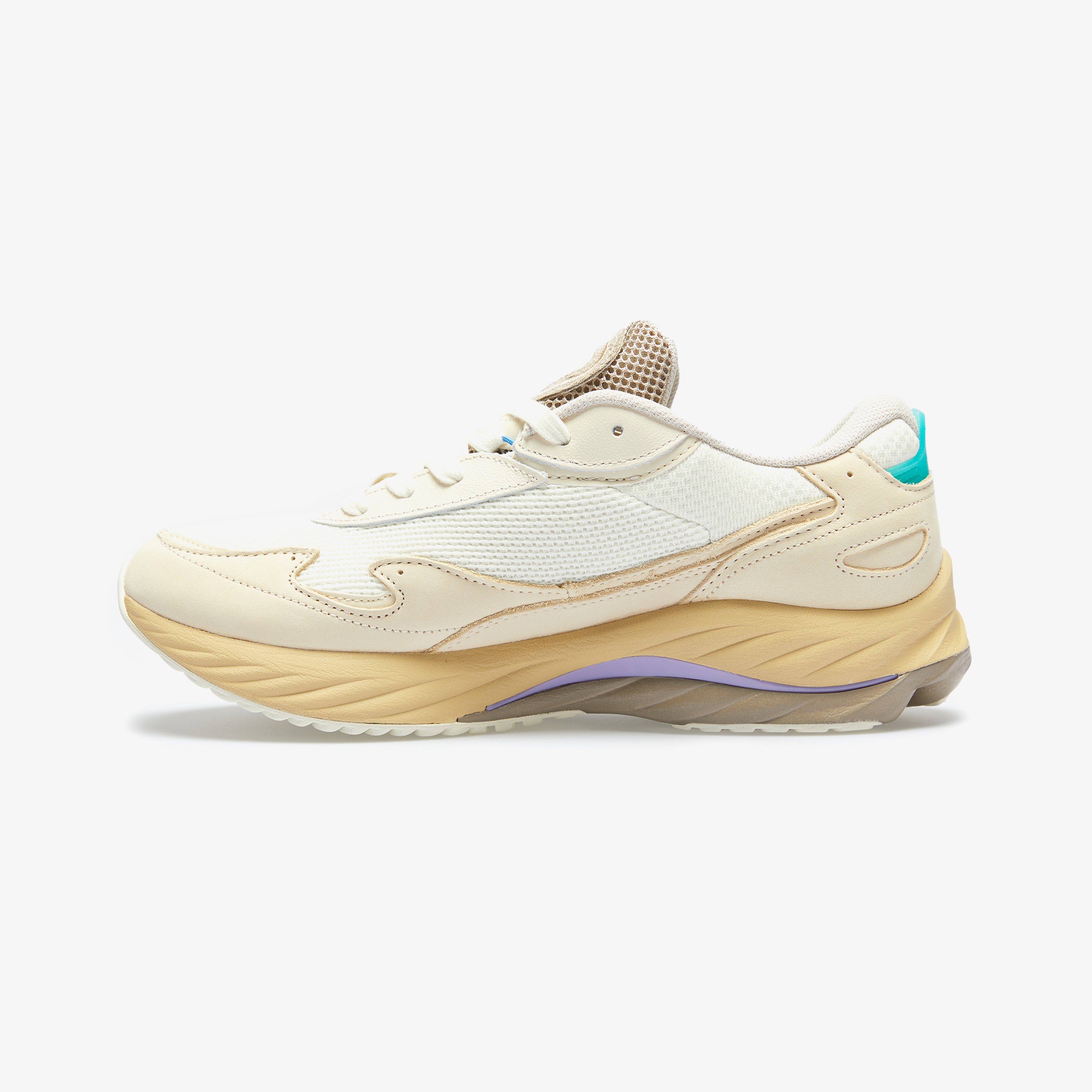 Mizuno Wave Rider Erkek Krem Koşu Ayakkabısı