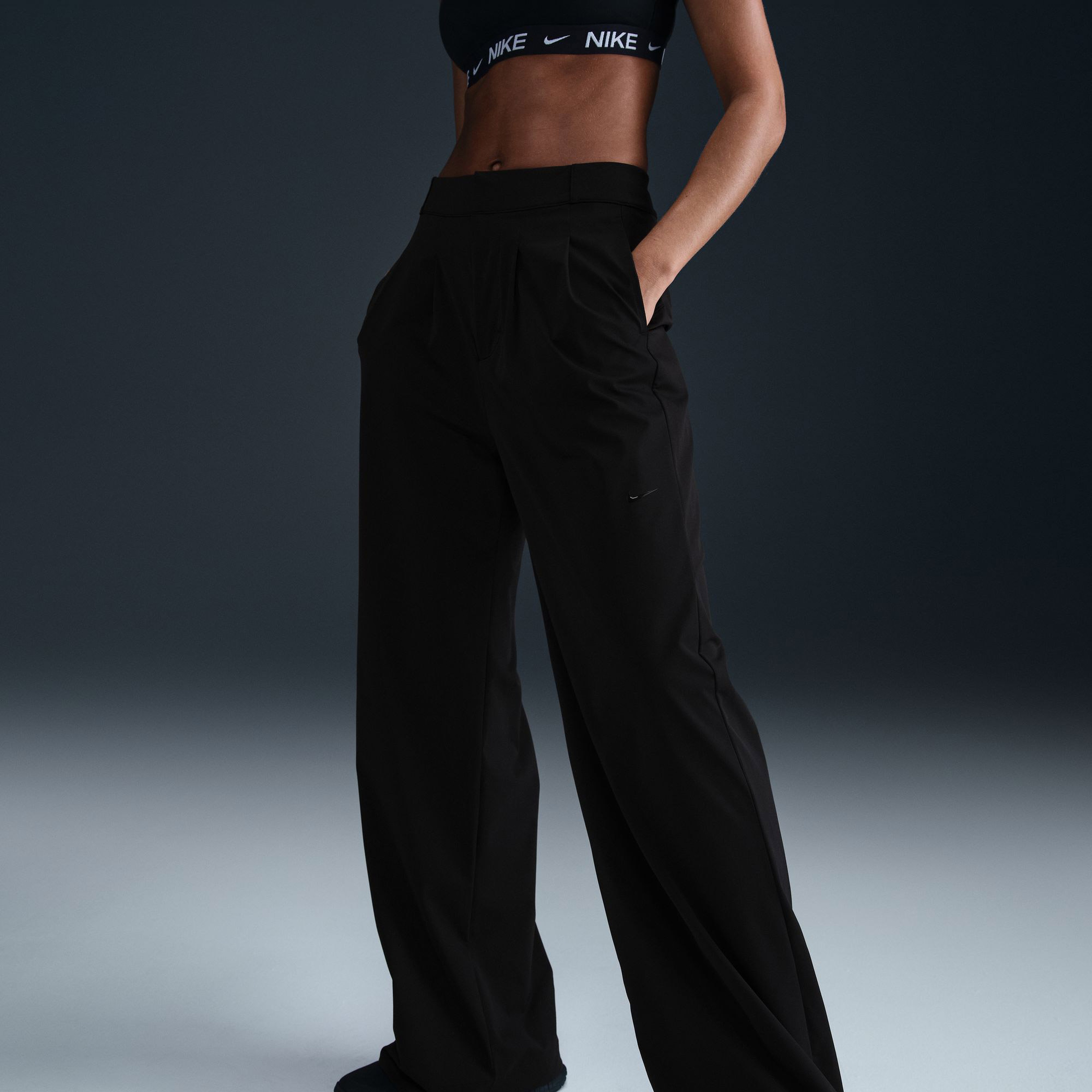 Nike Dri-Fit Bliss Trouser Kadın Siyah Eşofman Altı