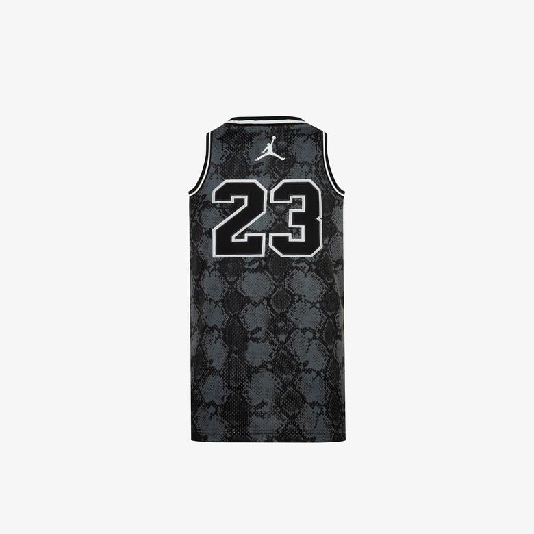Jordan Jdn 23 Aop Jersey Çocuk Siyah Forma