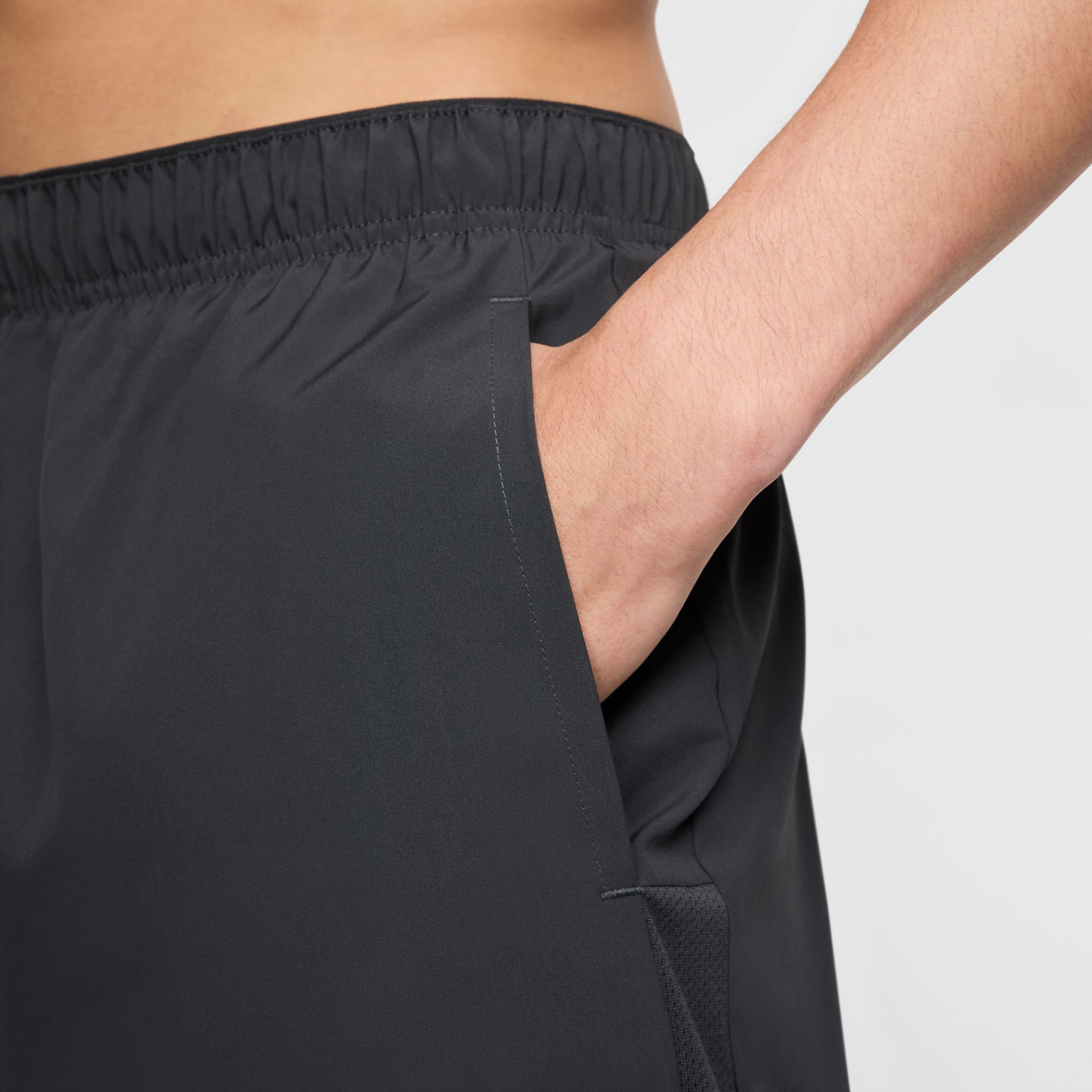 Nike Challenger Flash Erkek Gri Koşu Şortu