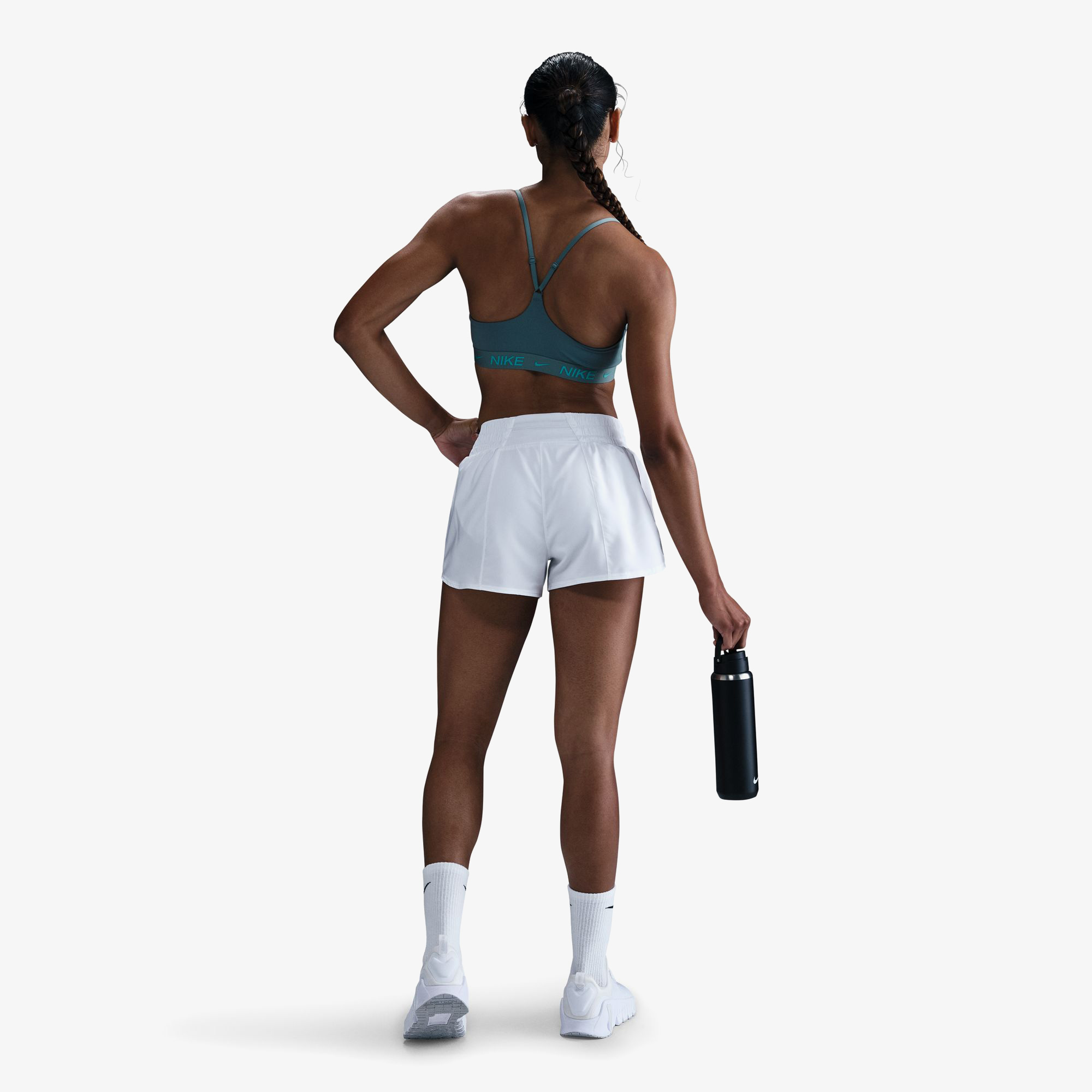 Nike Indy Light Support Kadın Yeşil Antrenman Bra