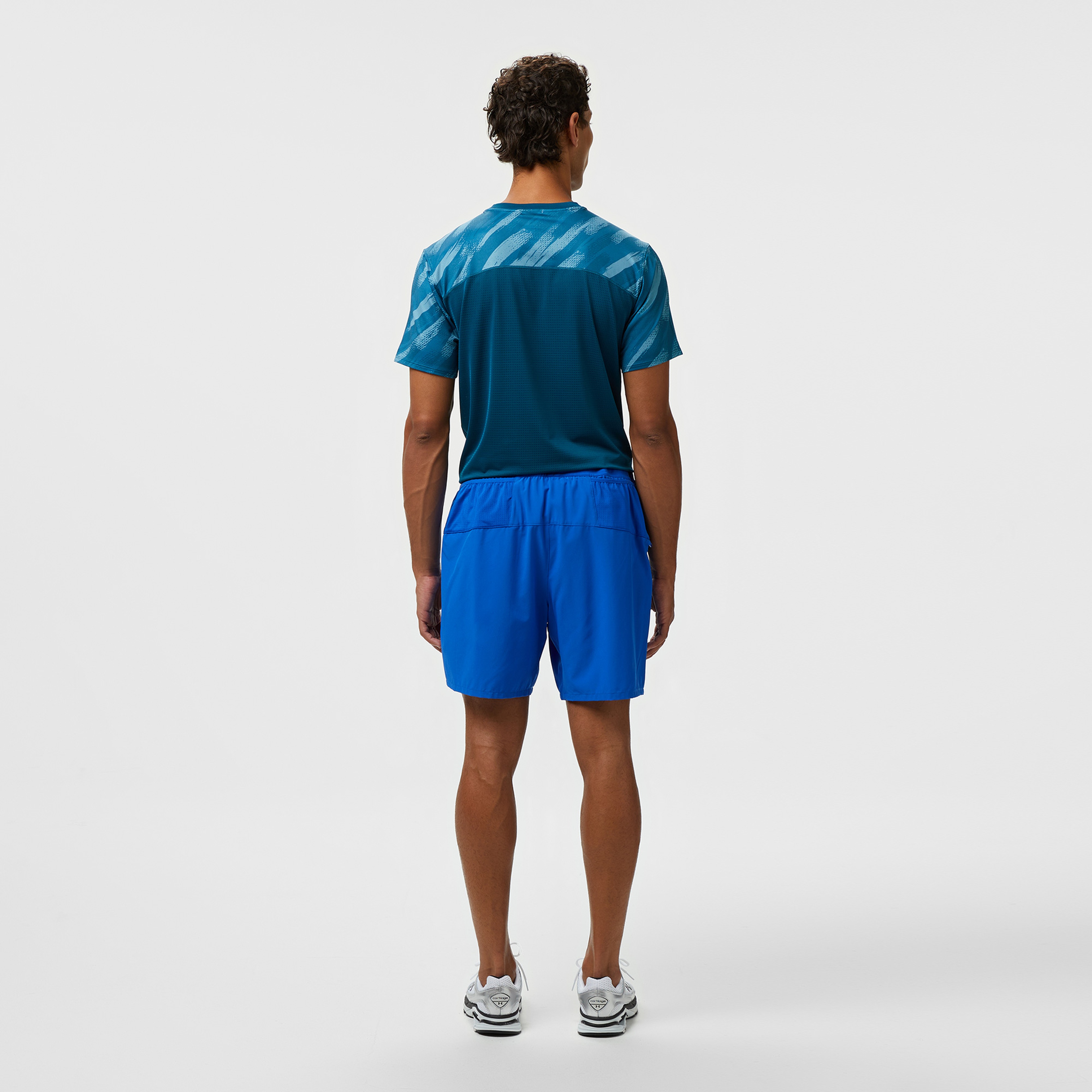Brooks Journey 7 2-in-1 Erkek Mavi Koşu Şortu