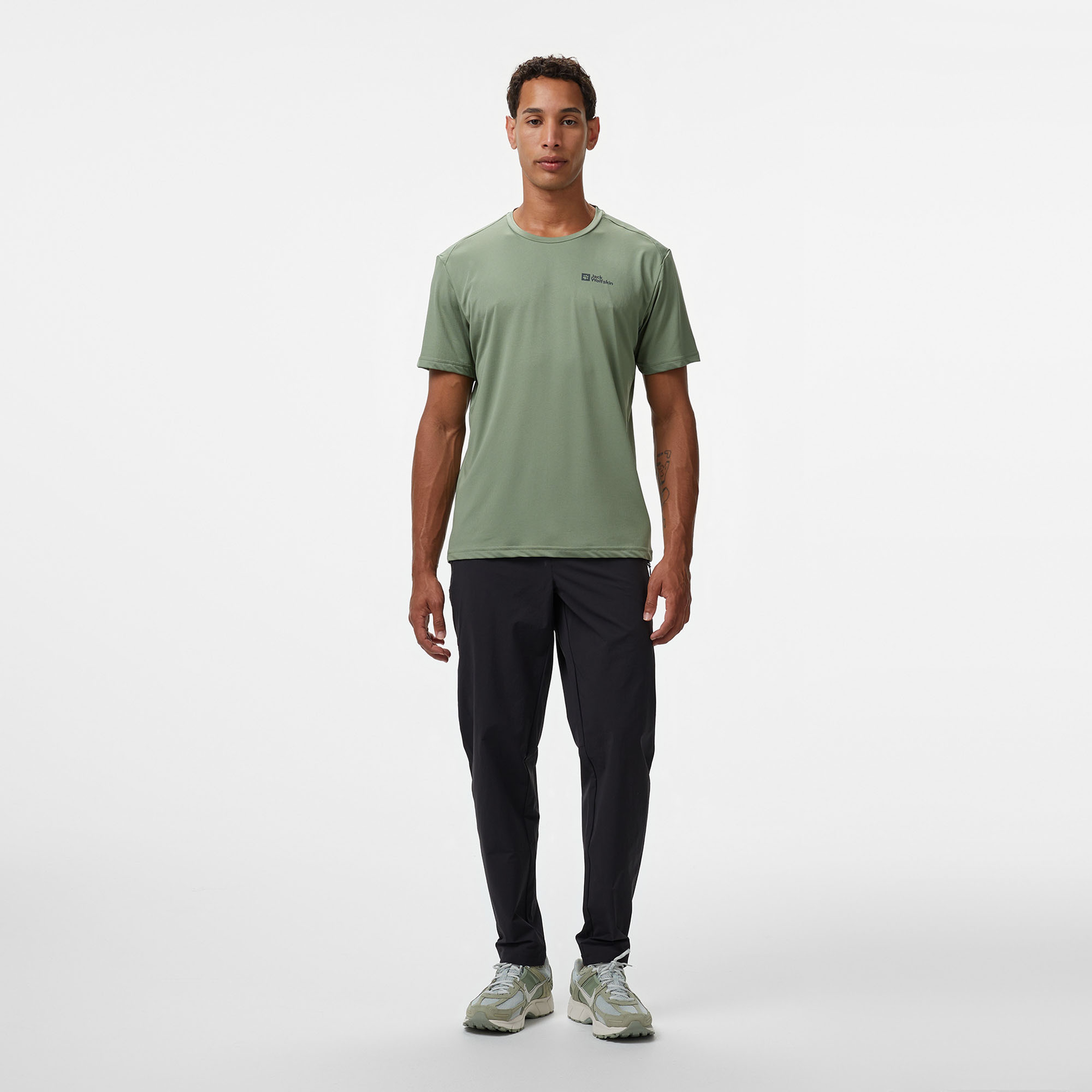 Jack Wolfskin Hikeout Pants M Erkek Siyah Pantolon