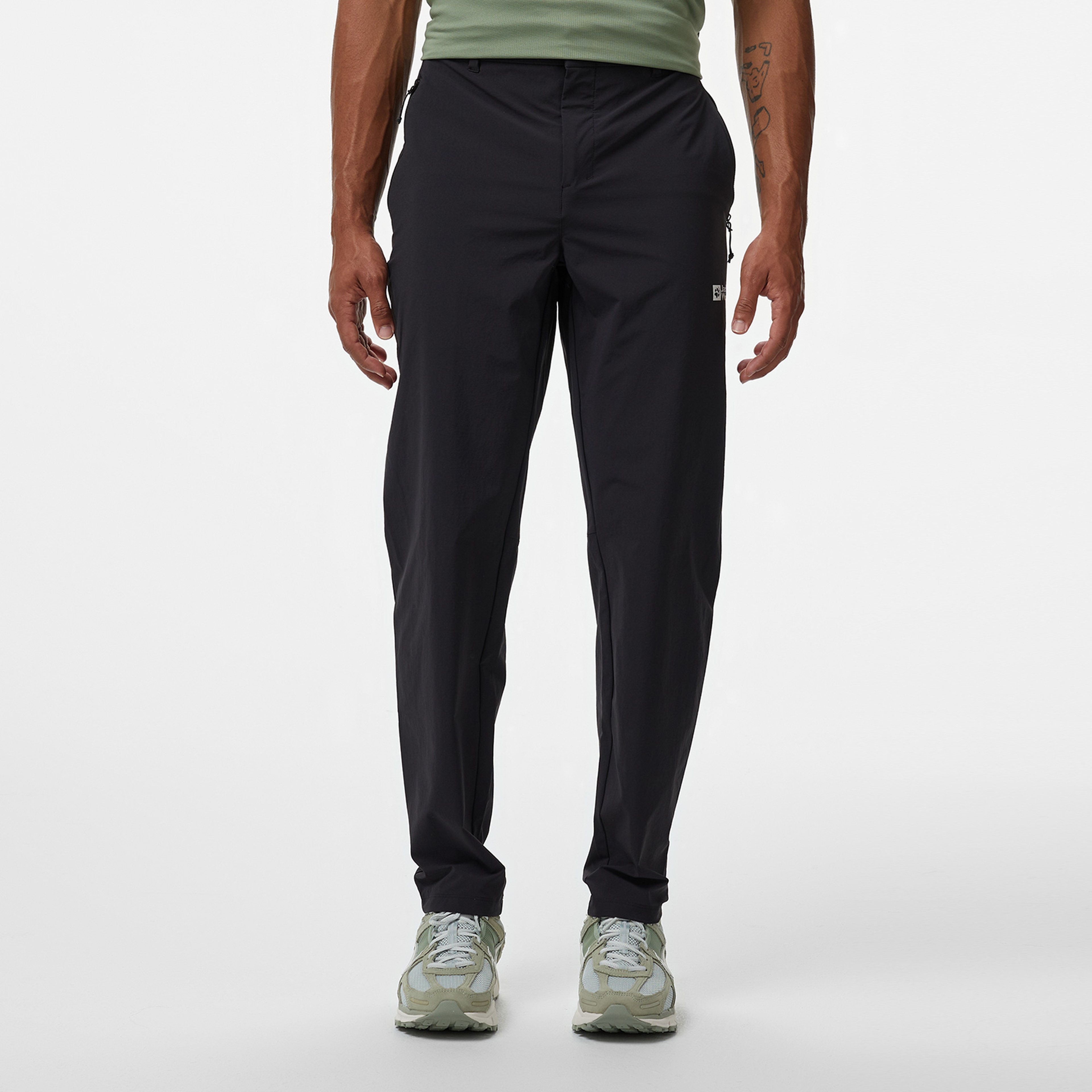 Jack Wolfskin Hikeout Pants M Erkek Siyah Pantolon