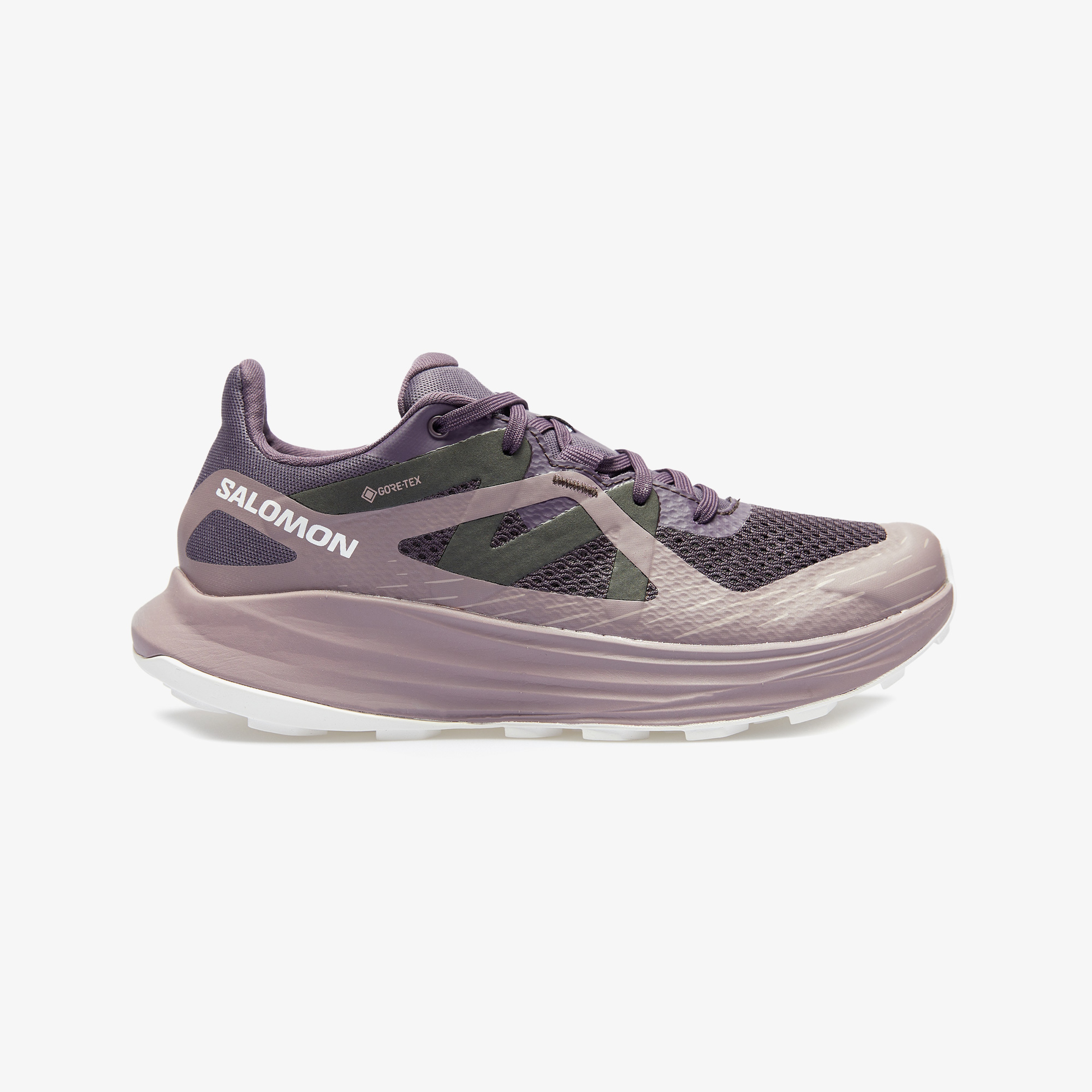 Salomon Ultra Flow Gore-Tex Kadın Gri Koşu Ayakkabısı