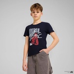Jordan Jdb Fadeaway Flight Ss Çocuk Siyah T-Shirt