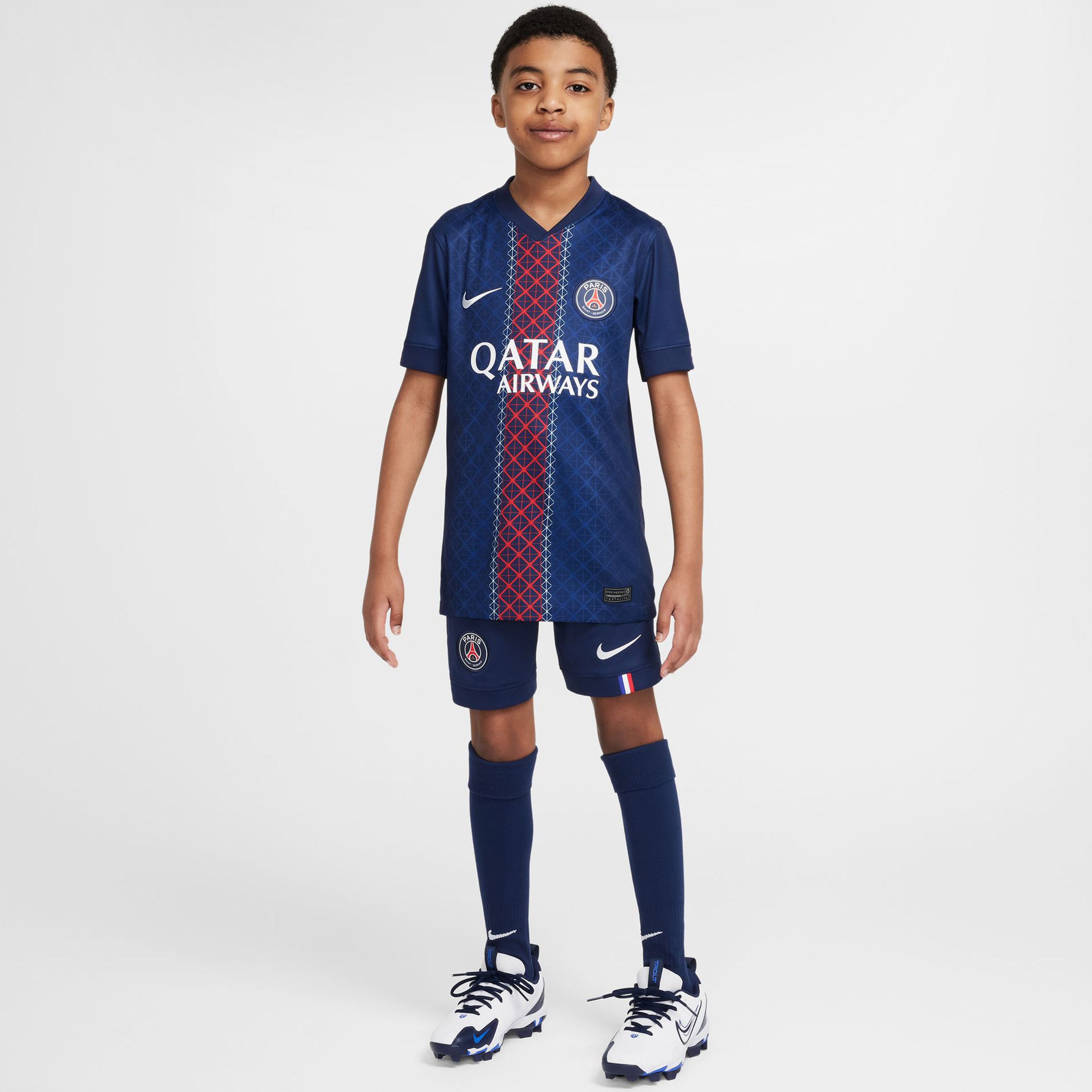 Nike Paris Saint-Germain 2025/26 Stadium Home Çocuk Lacivert Şort