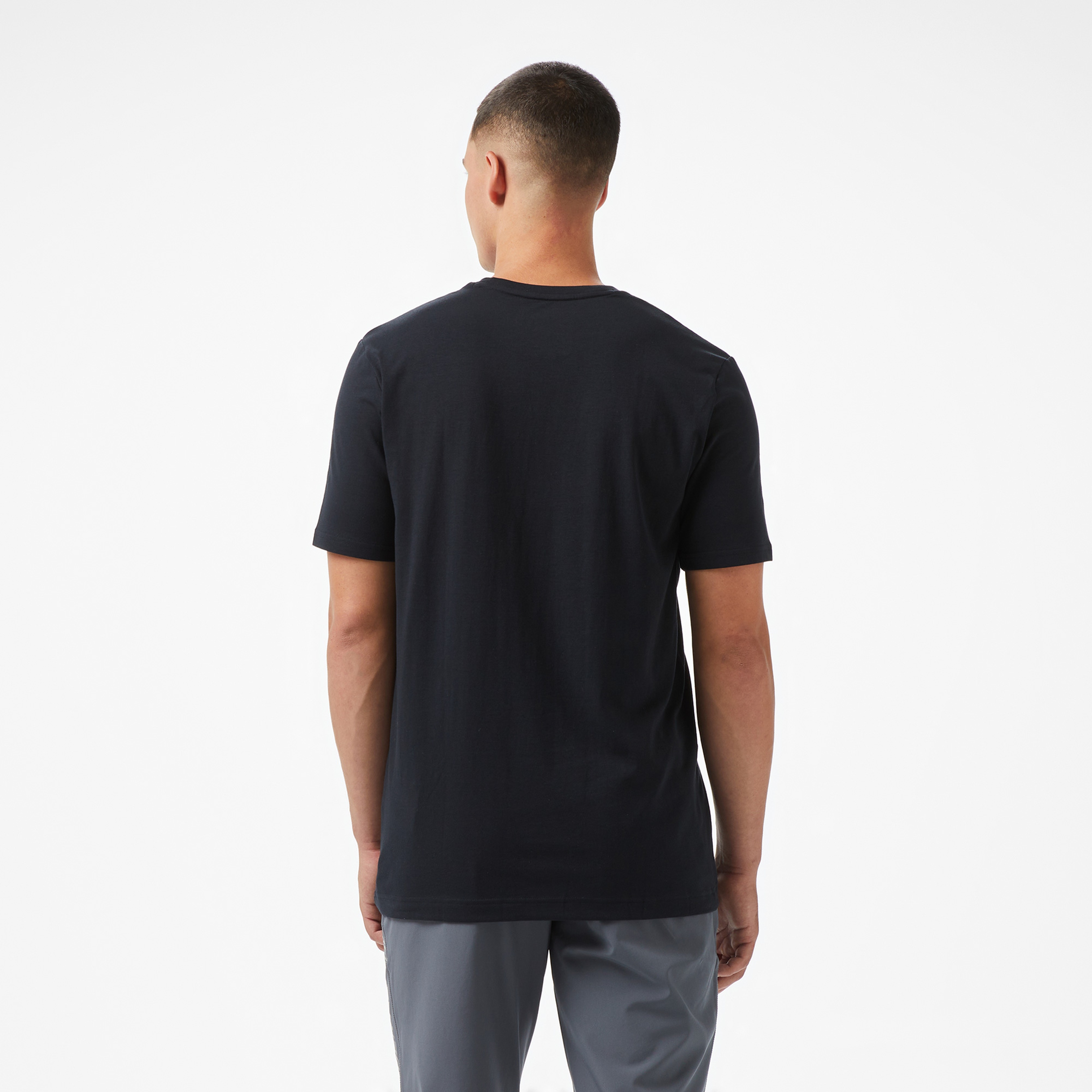 Under Armour Hoops Net Erkek Siyah Basketbol T-Shirt