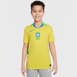 Nike Brazil 2025 Stadium Home Çocuk Sarı Forma