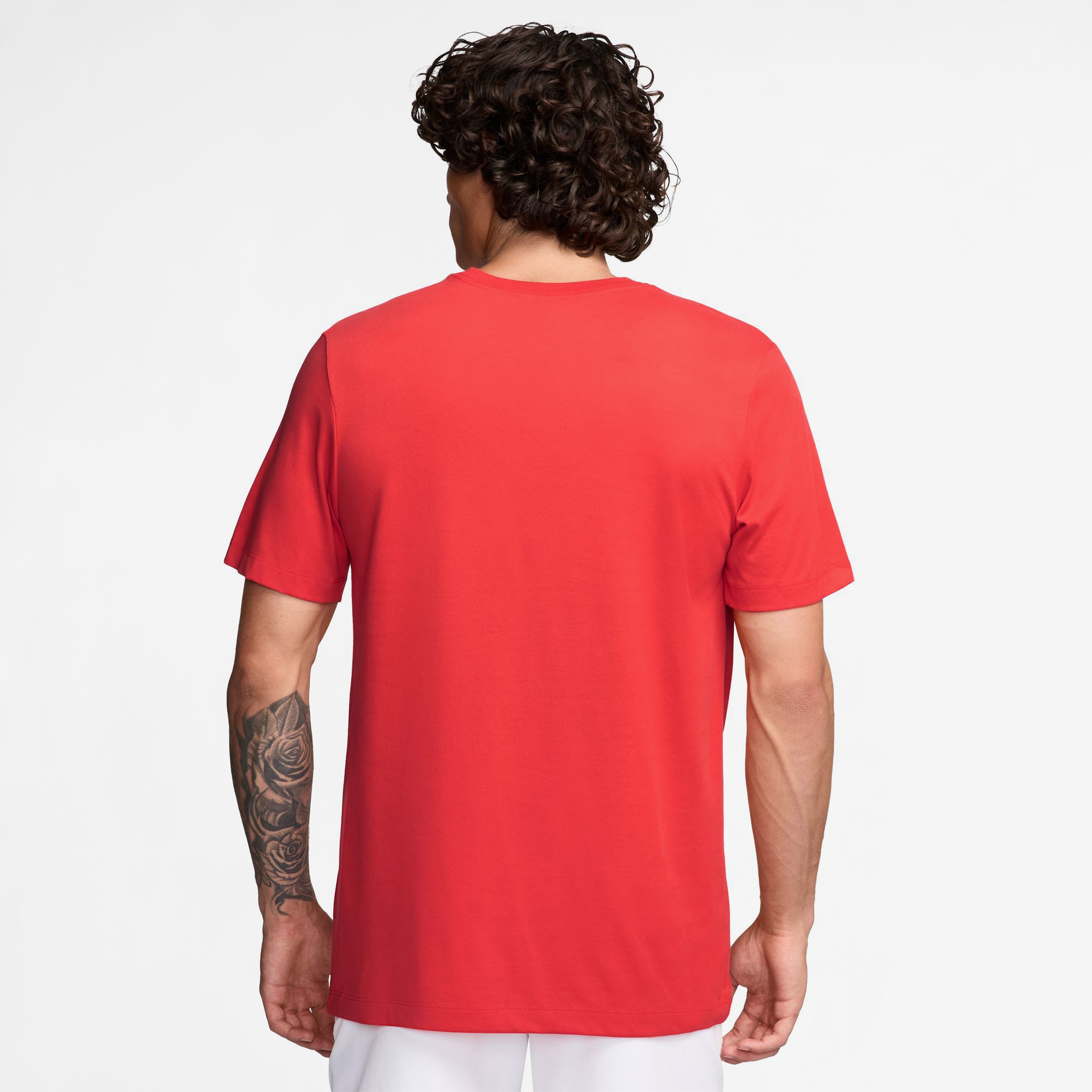 Nike Court Erkek Kırmızı Tenis T-Shirt