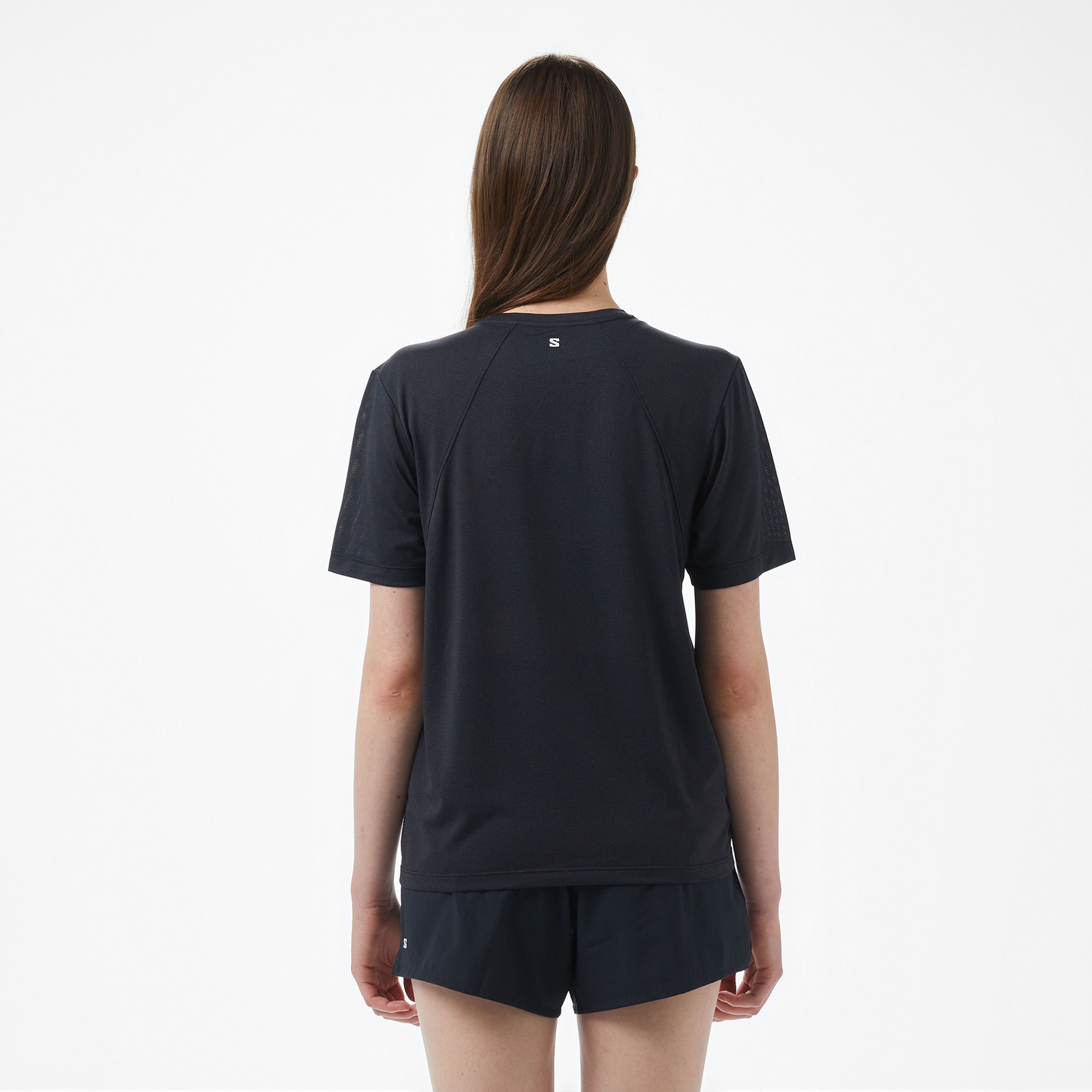 Salomon Shkout Core Kadın Siyah Koşu T-Shirt