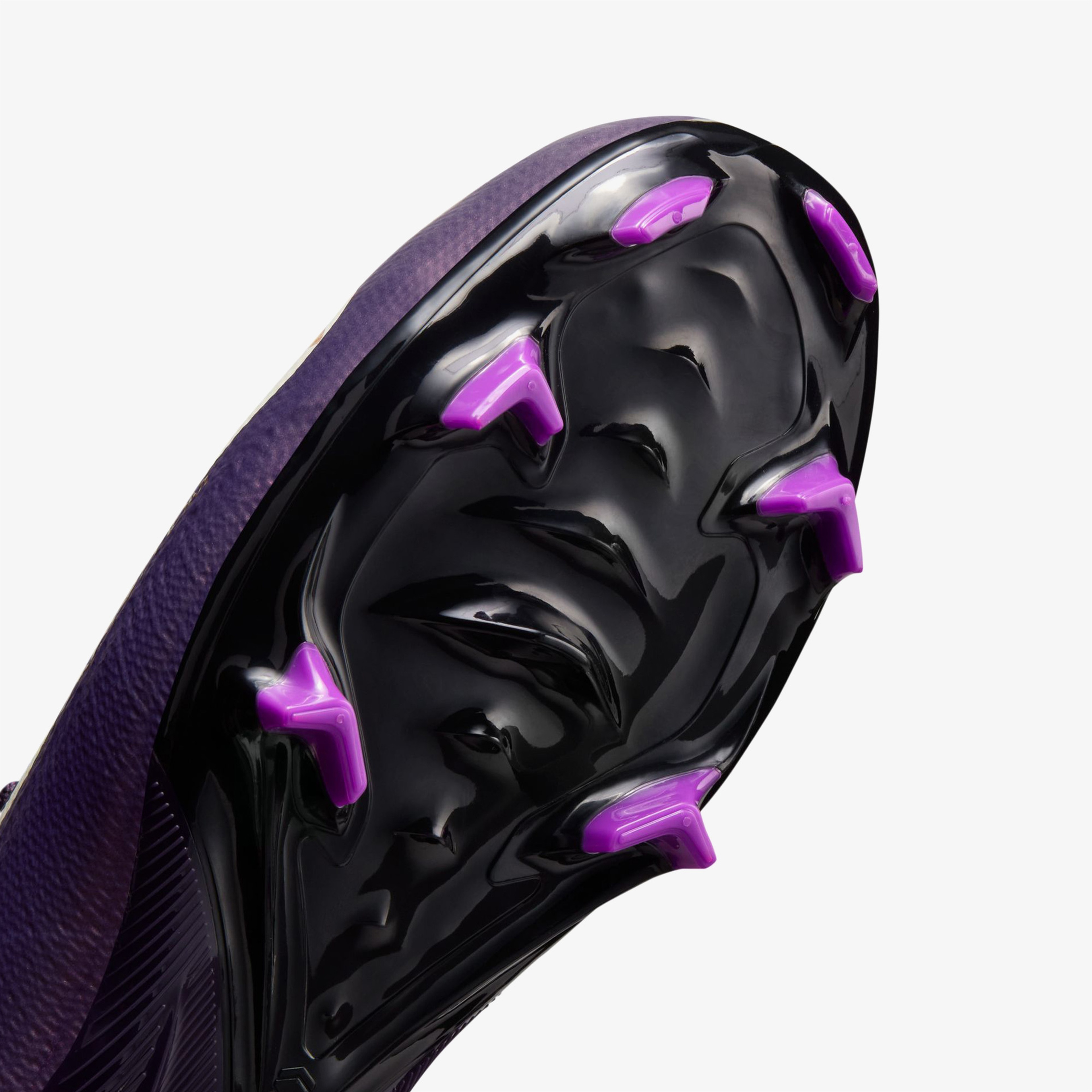 Nike Jr. Mercurial Vapor 16 Pro "Kylian Mbappe" Çocuk Mor Çim Saha Kramponu