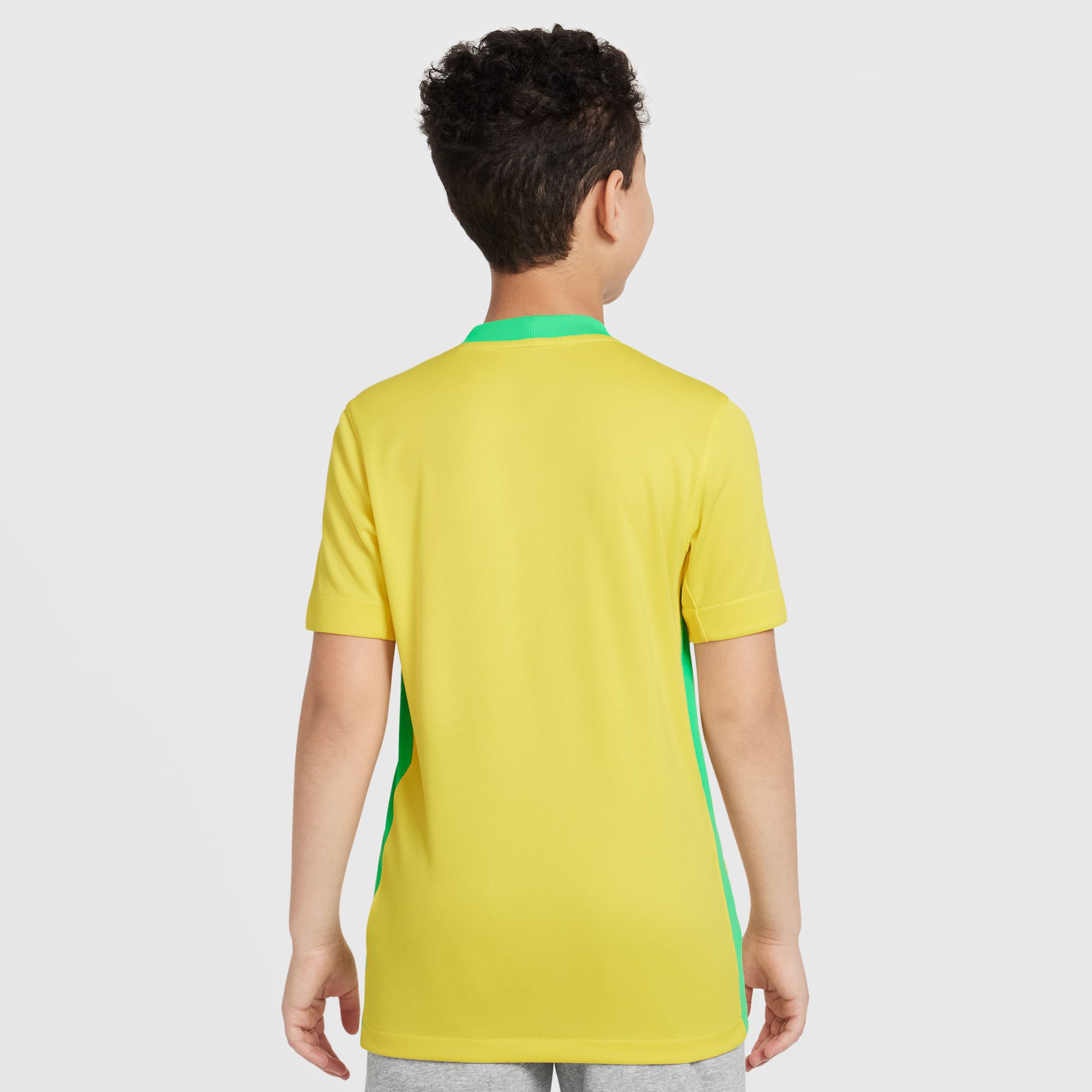 Nike Brazil 2025 Stadium Home Çocuk Sarı Forma