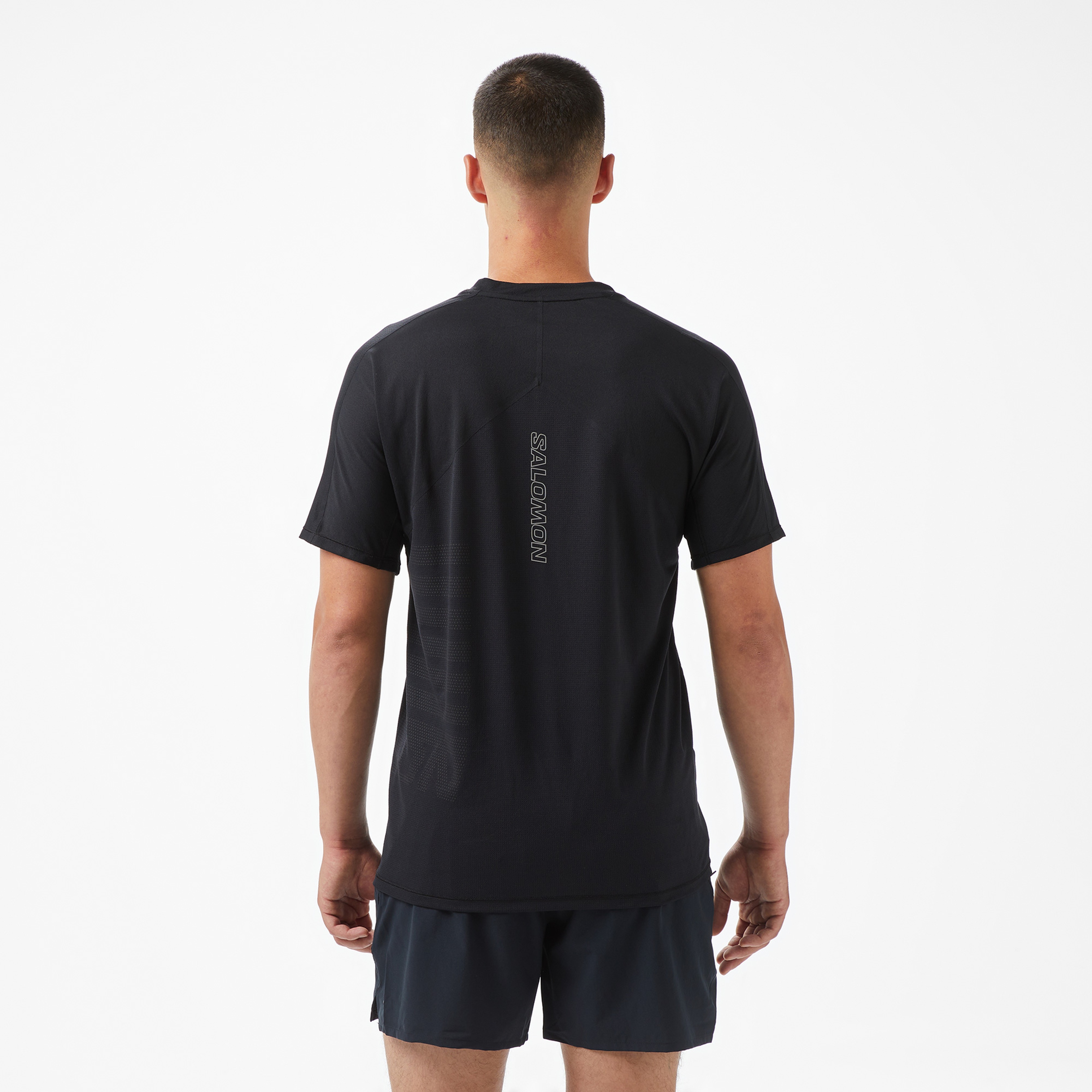 Salomon Erkek Siyah T-Shirt