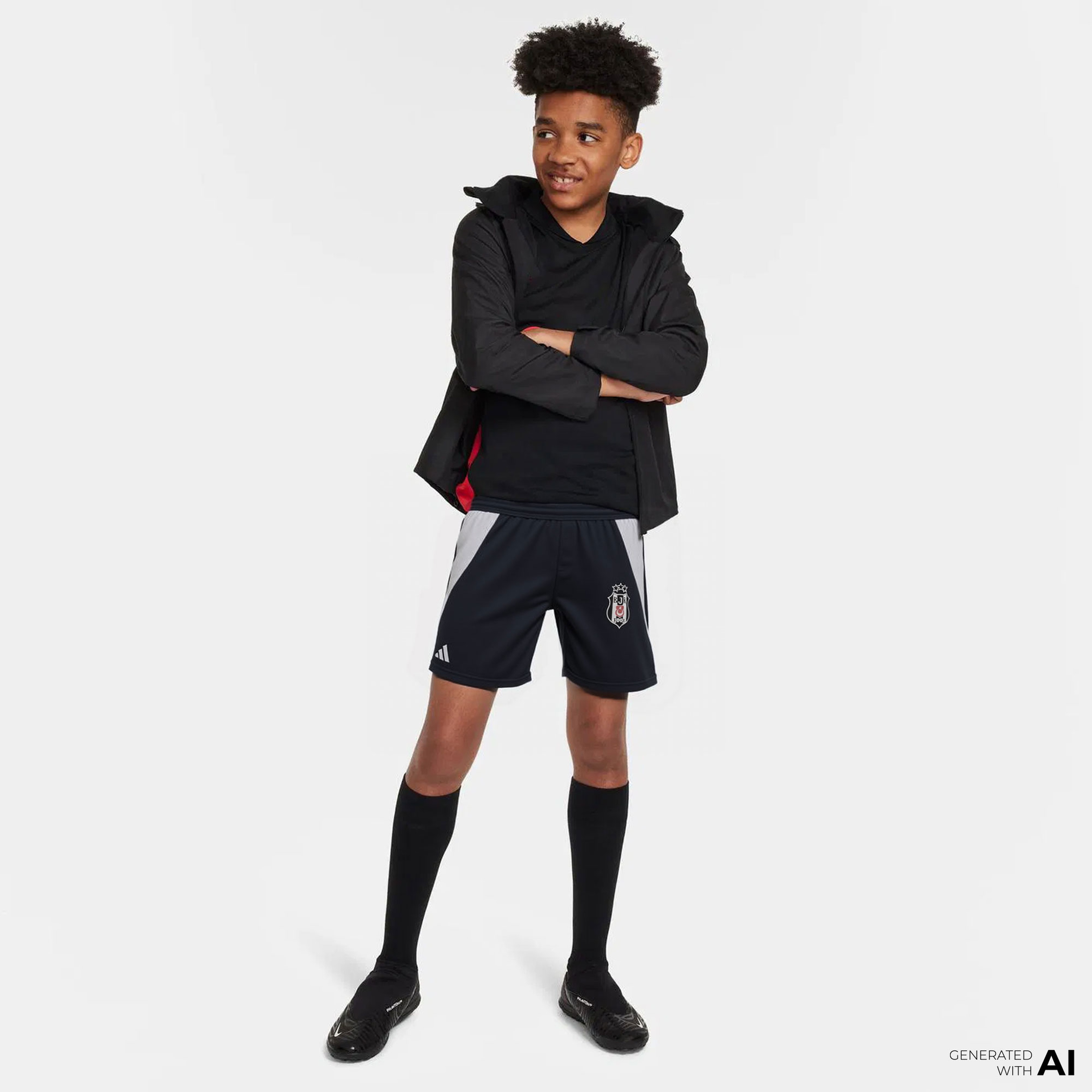 Adidas Çocuk Siyah Şort