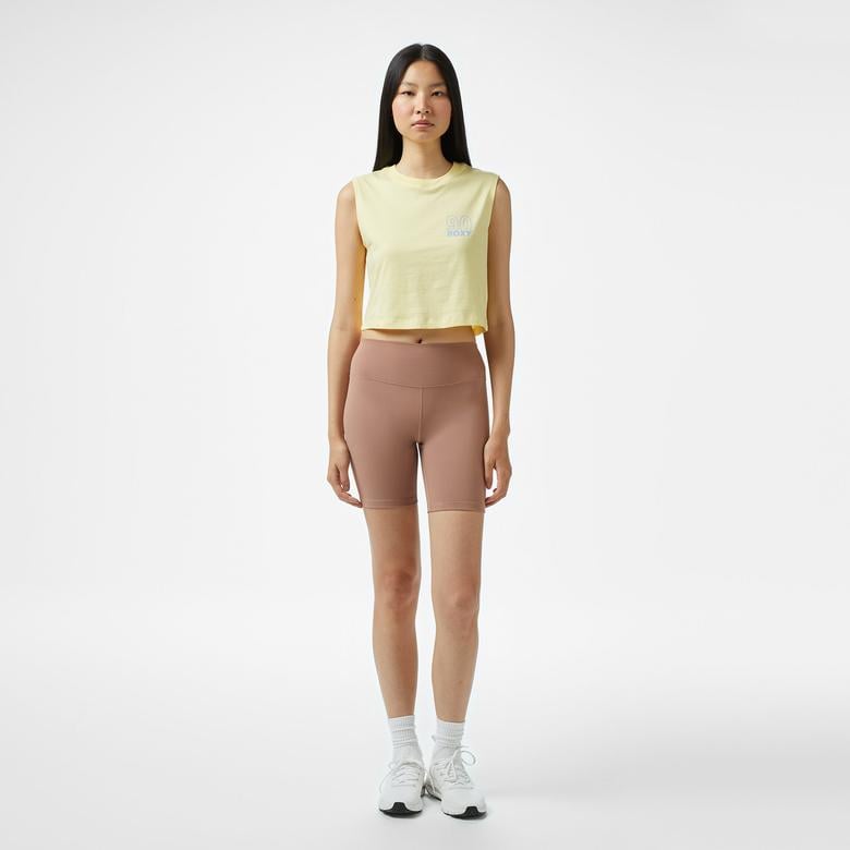 Roxy Essential Energy Boxy Kadın Sarı T-Shirt