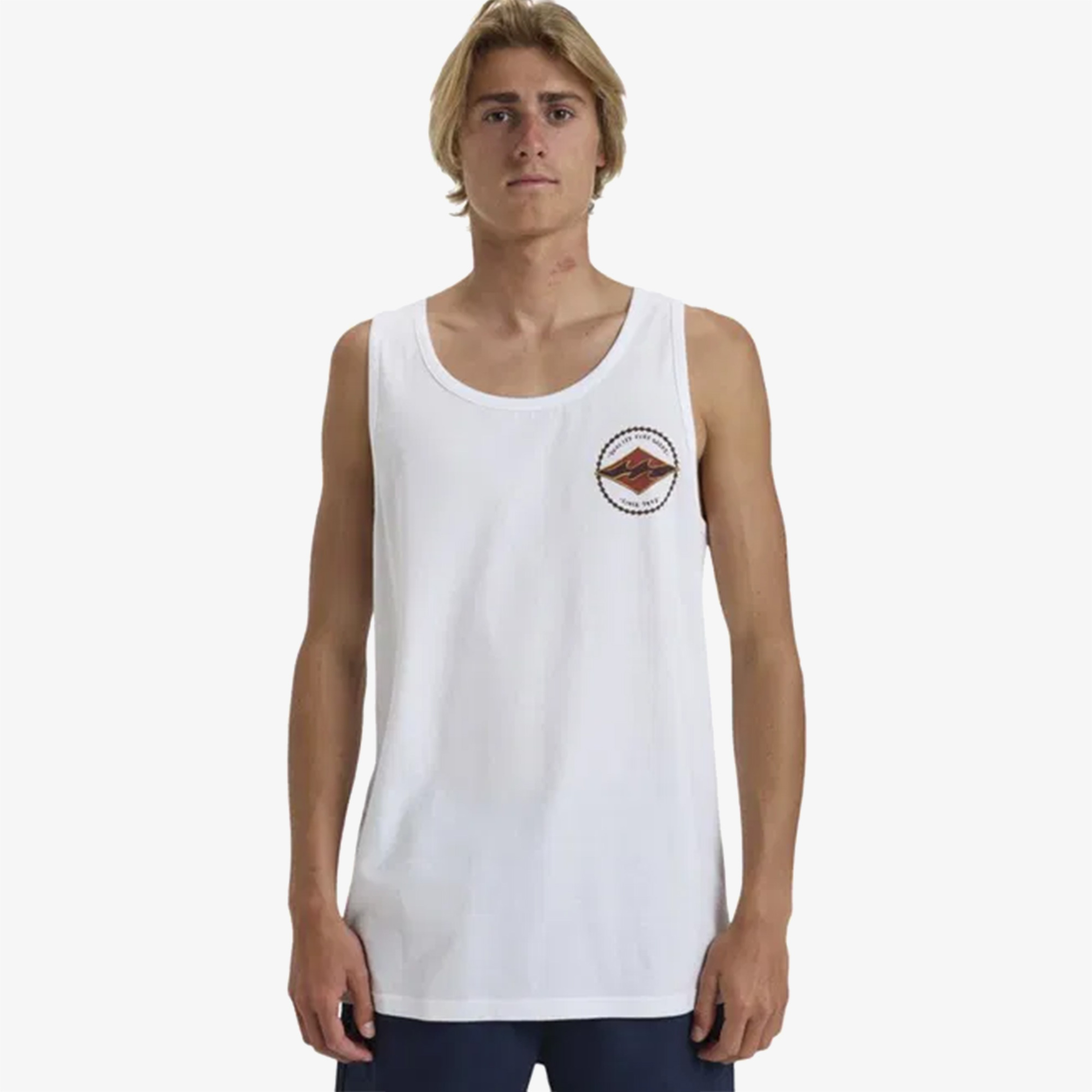 Billabong Rotor Diamond Erkek Beyaz T-Shirt