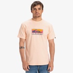 Quiksilver Ev Gradient Box Ss Erkek Pembe T-Shirt